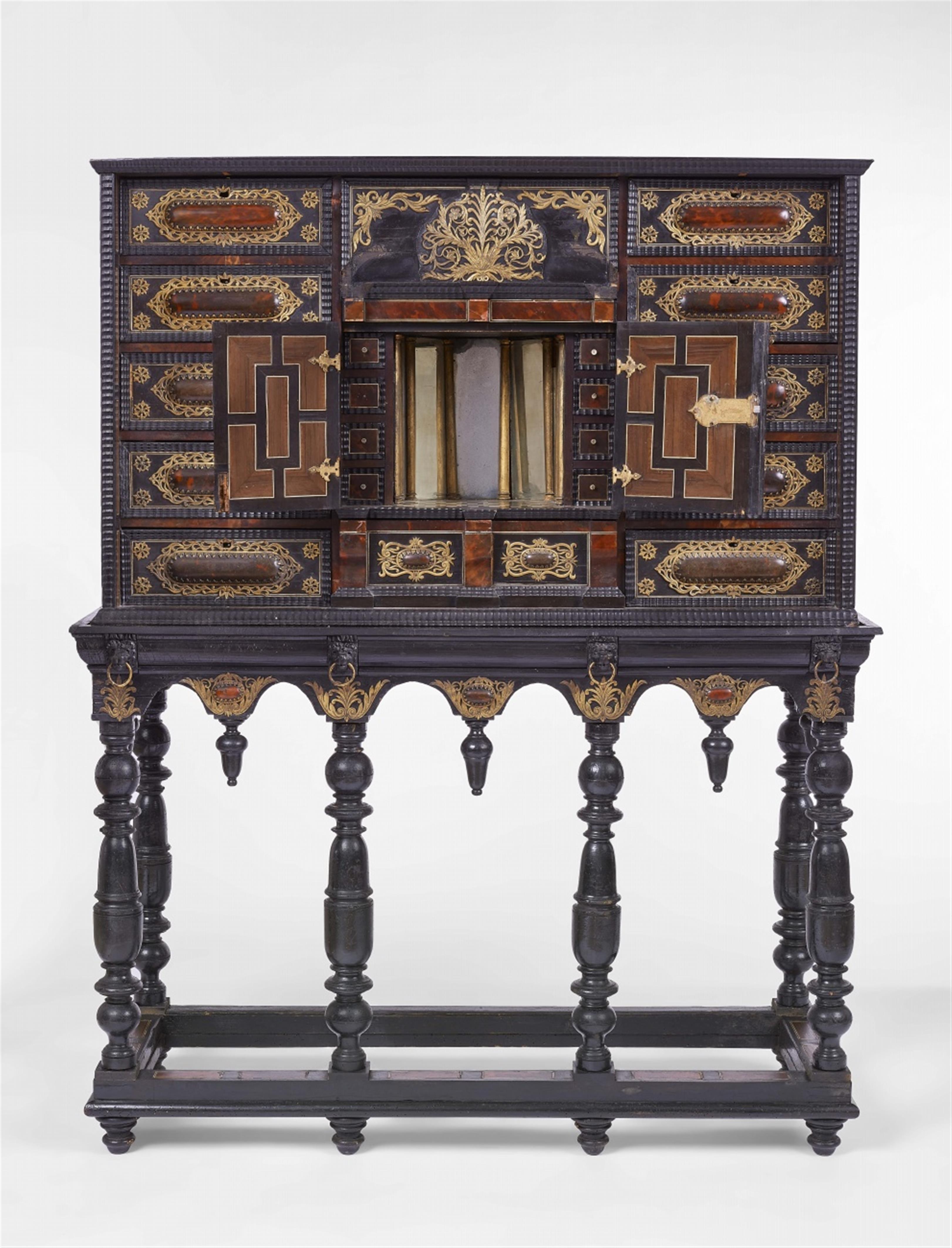 An Antwerp inlaid cabinet - image-2