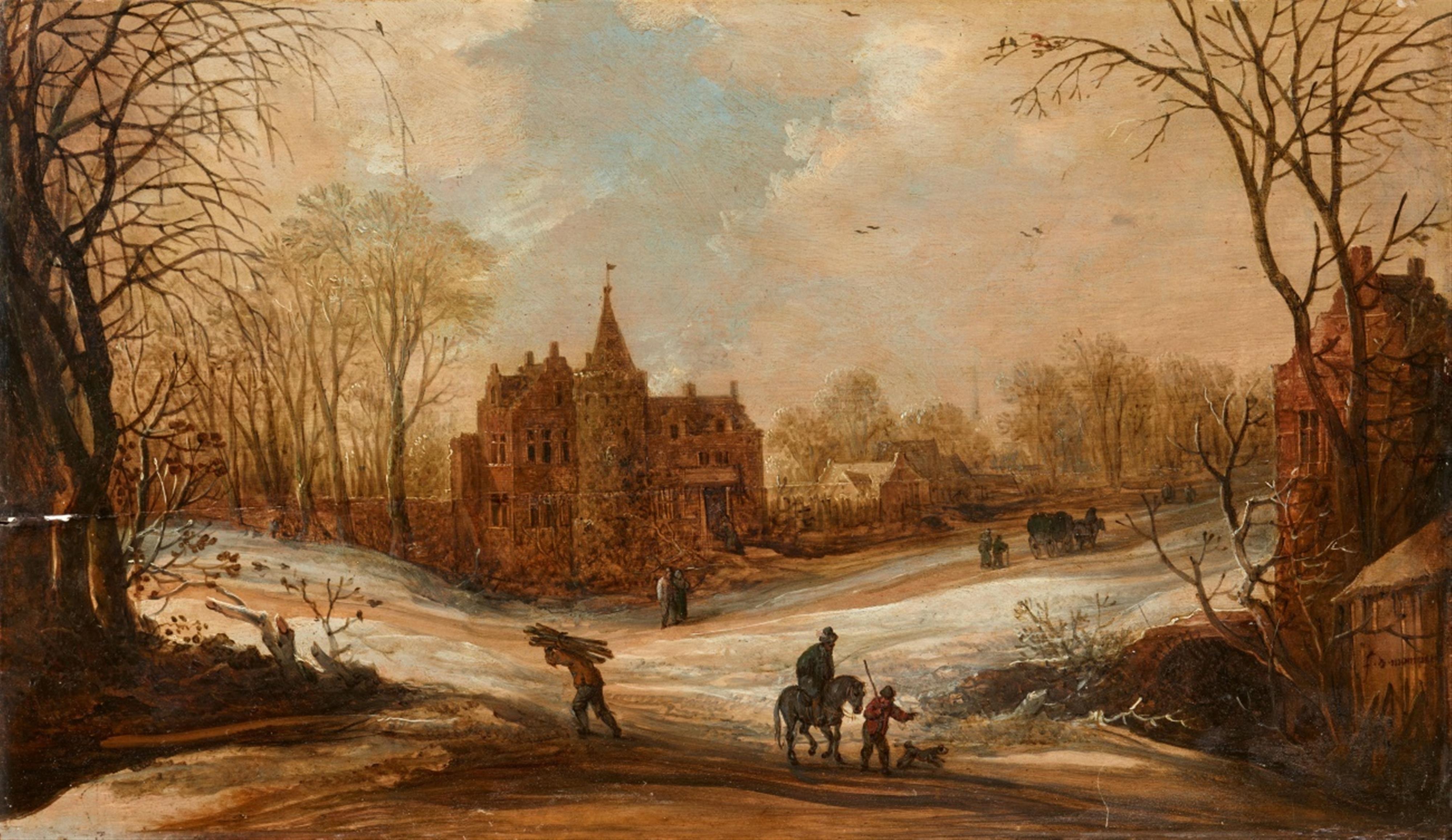 Frans de Momper - Winterliche Landschaft - image-1