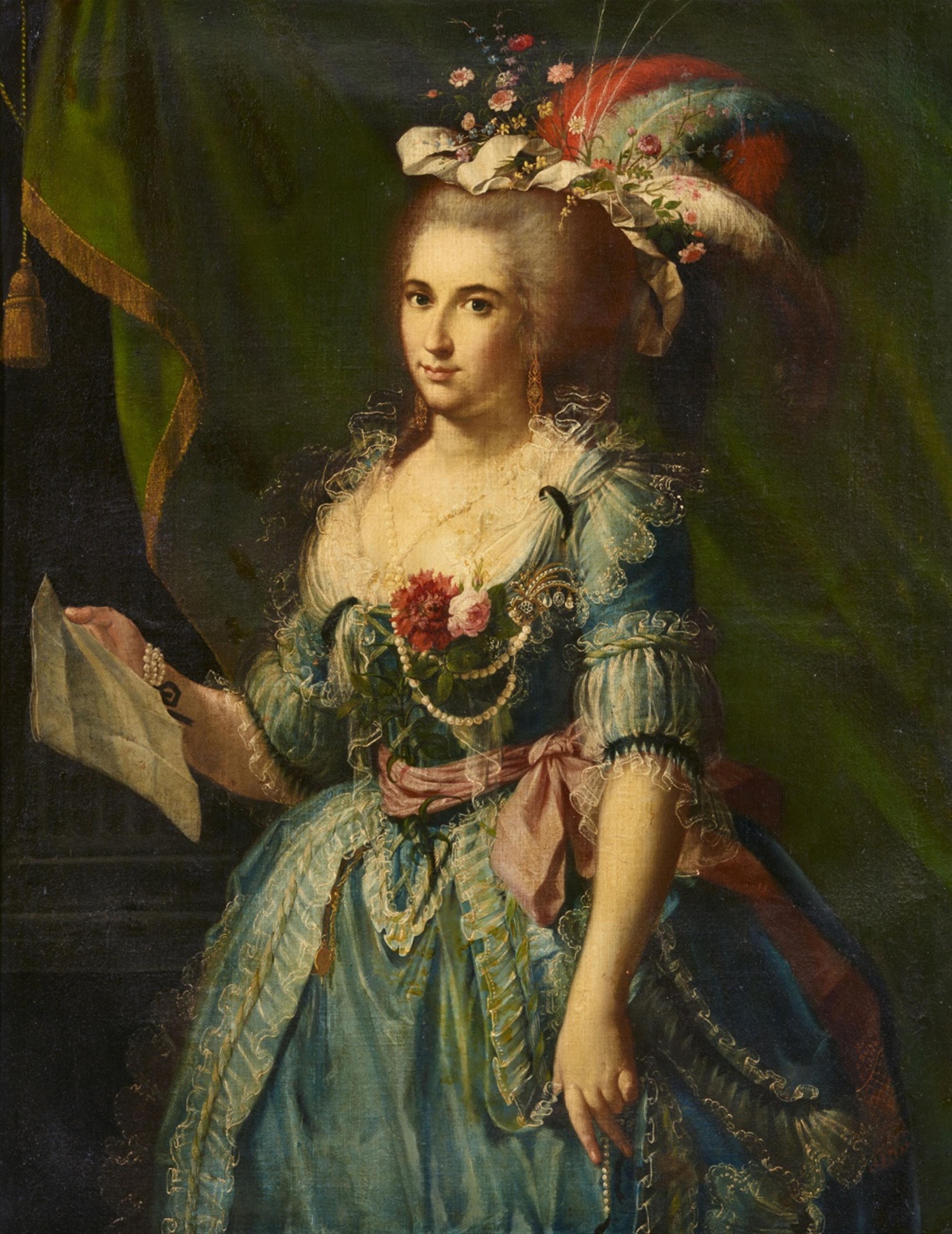 Ludovico Gallina - Portrait der Lucrezia Martinengo Colleoni - image-1