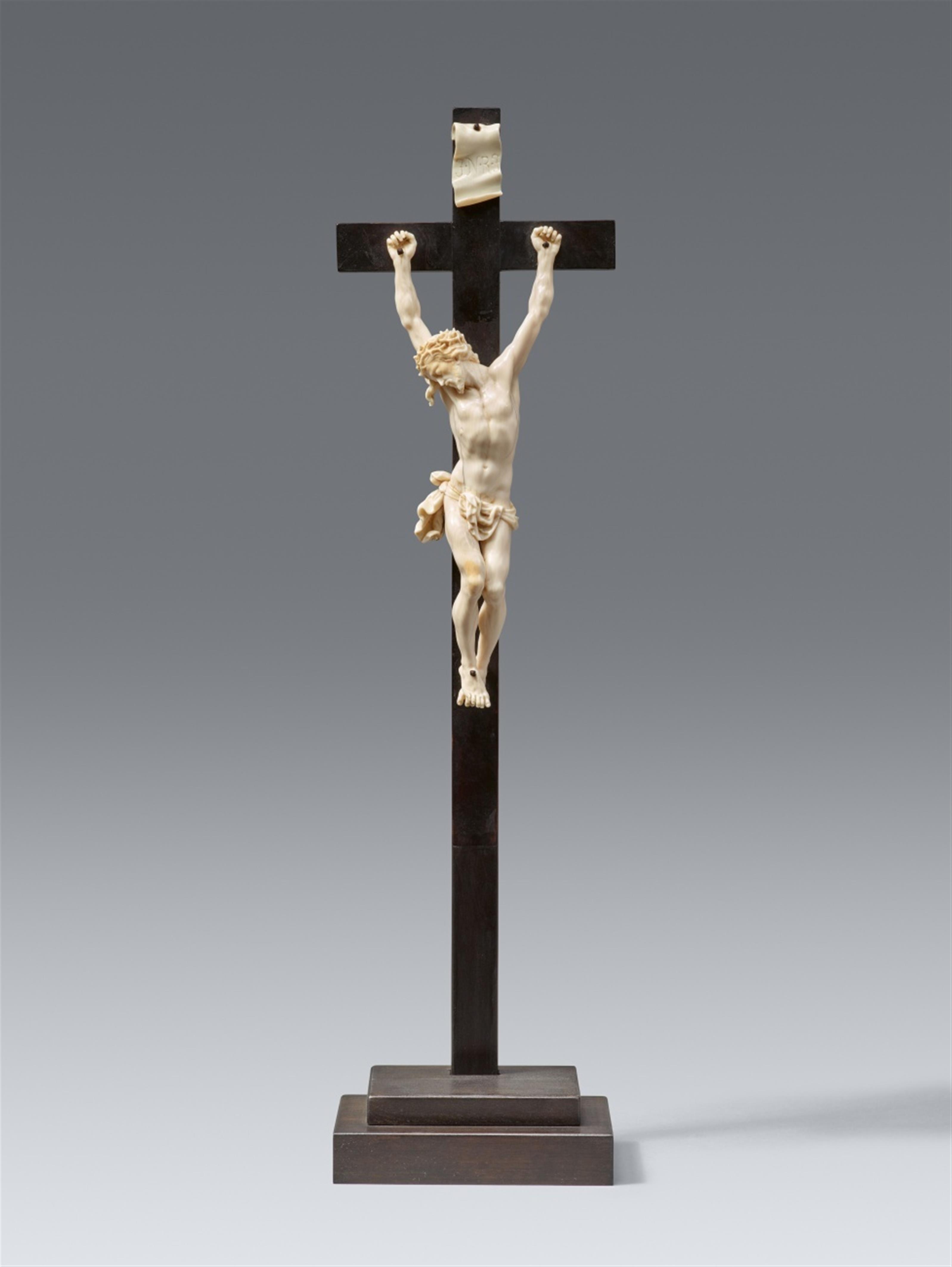 Gabriel Grupello, circle of - A carved ivory Corpus Christi, circle of Gabriel Grupello - image-1