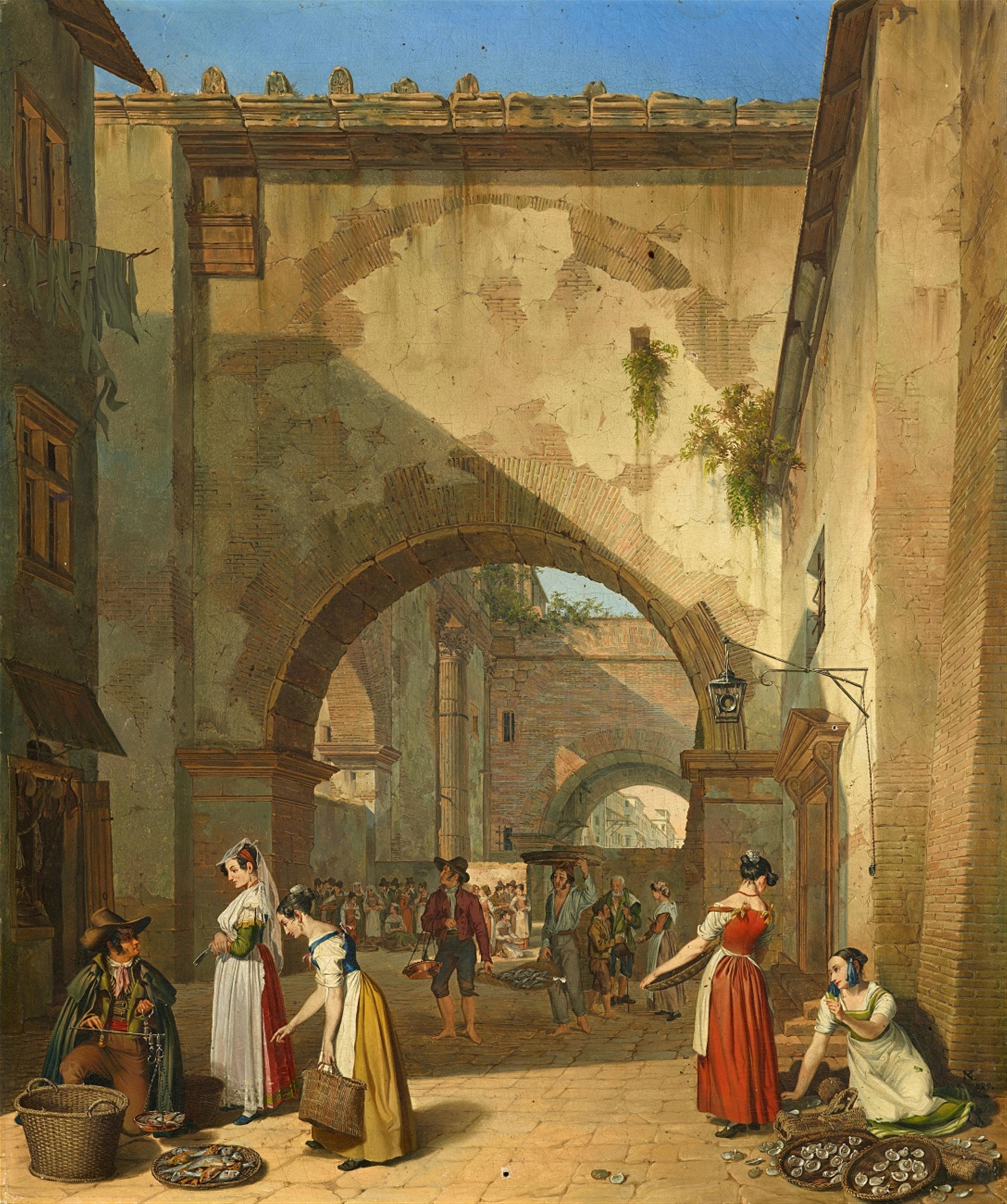 Michael Neher - A Fish Market in Rome - image-1