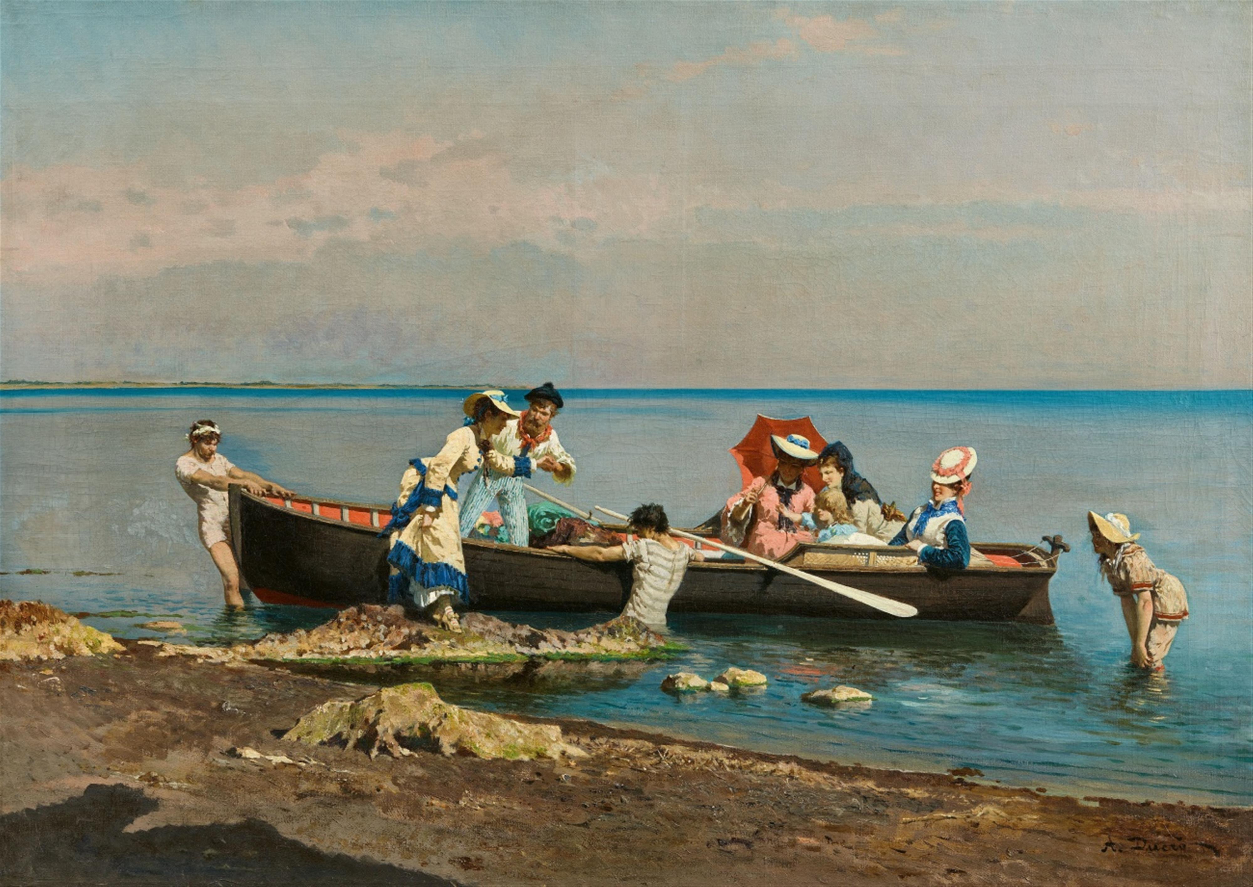 Antoine Ducrot - A Boating Party - image-1