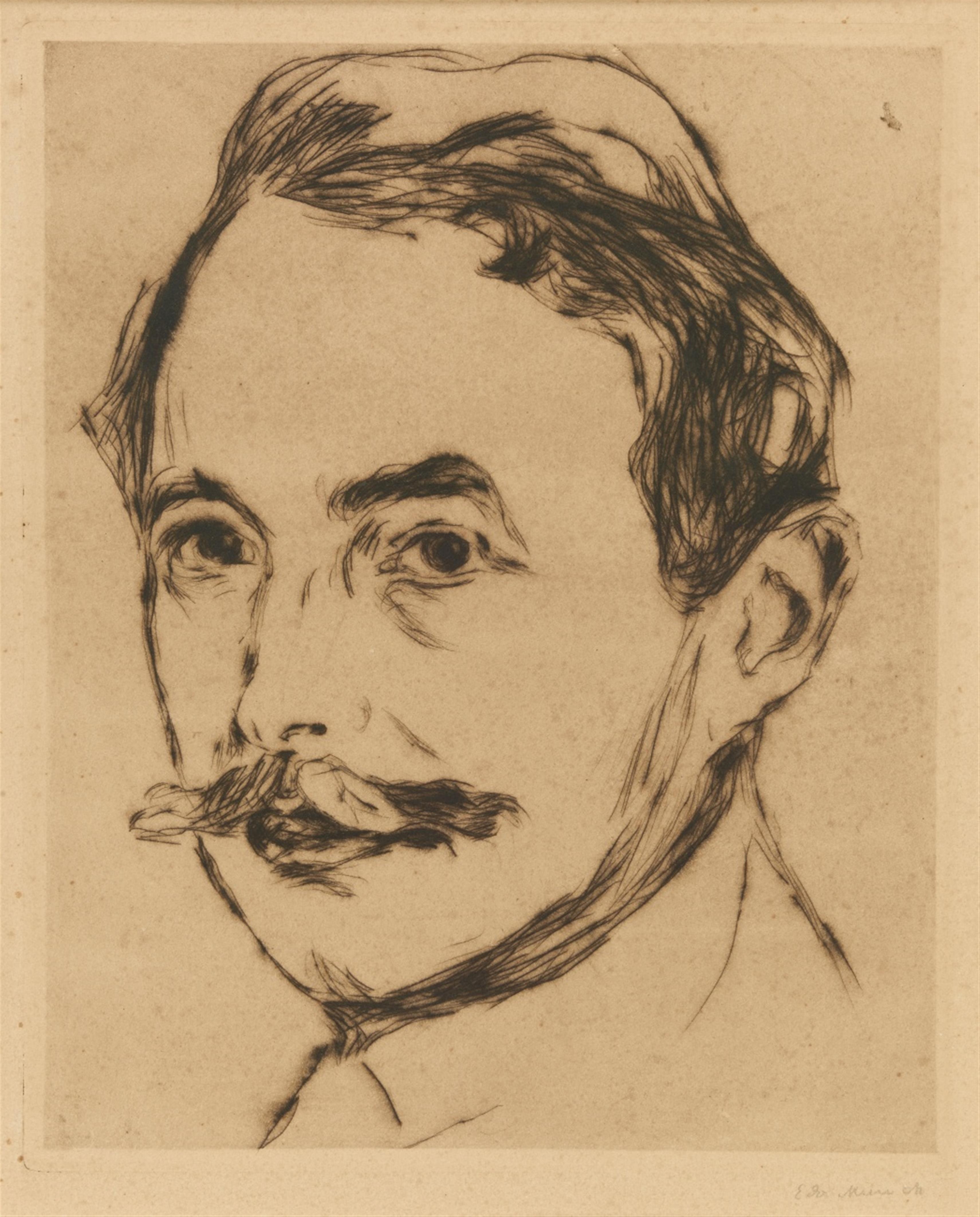 Edvard Munch - Portrait Dr. Max Linde - image-1