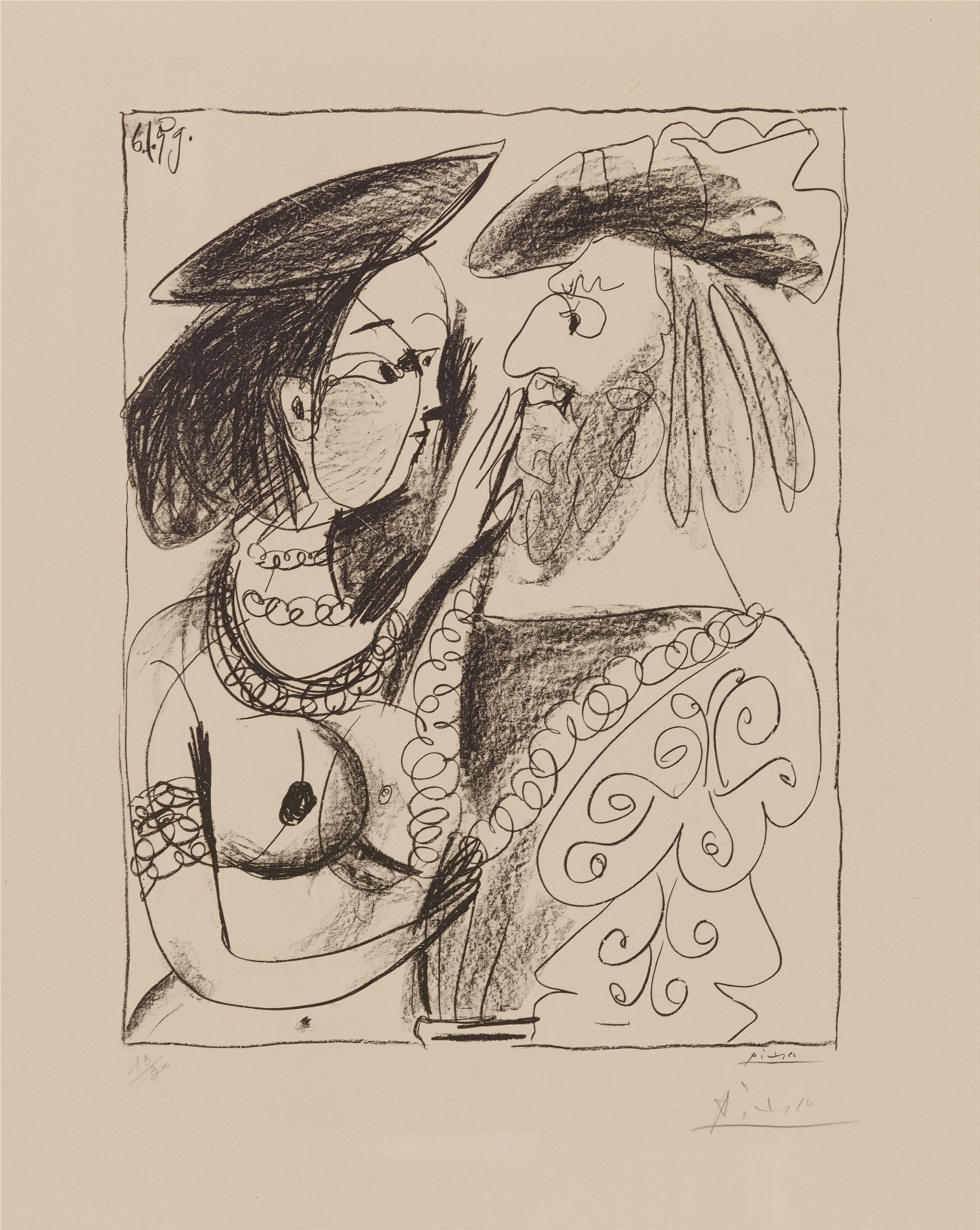 Pablo Picasso - Seigneur et fille - image-1