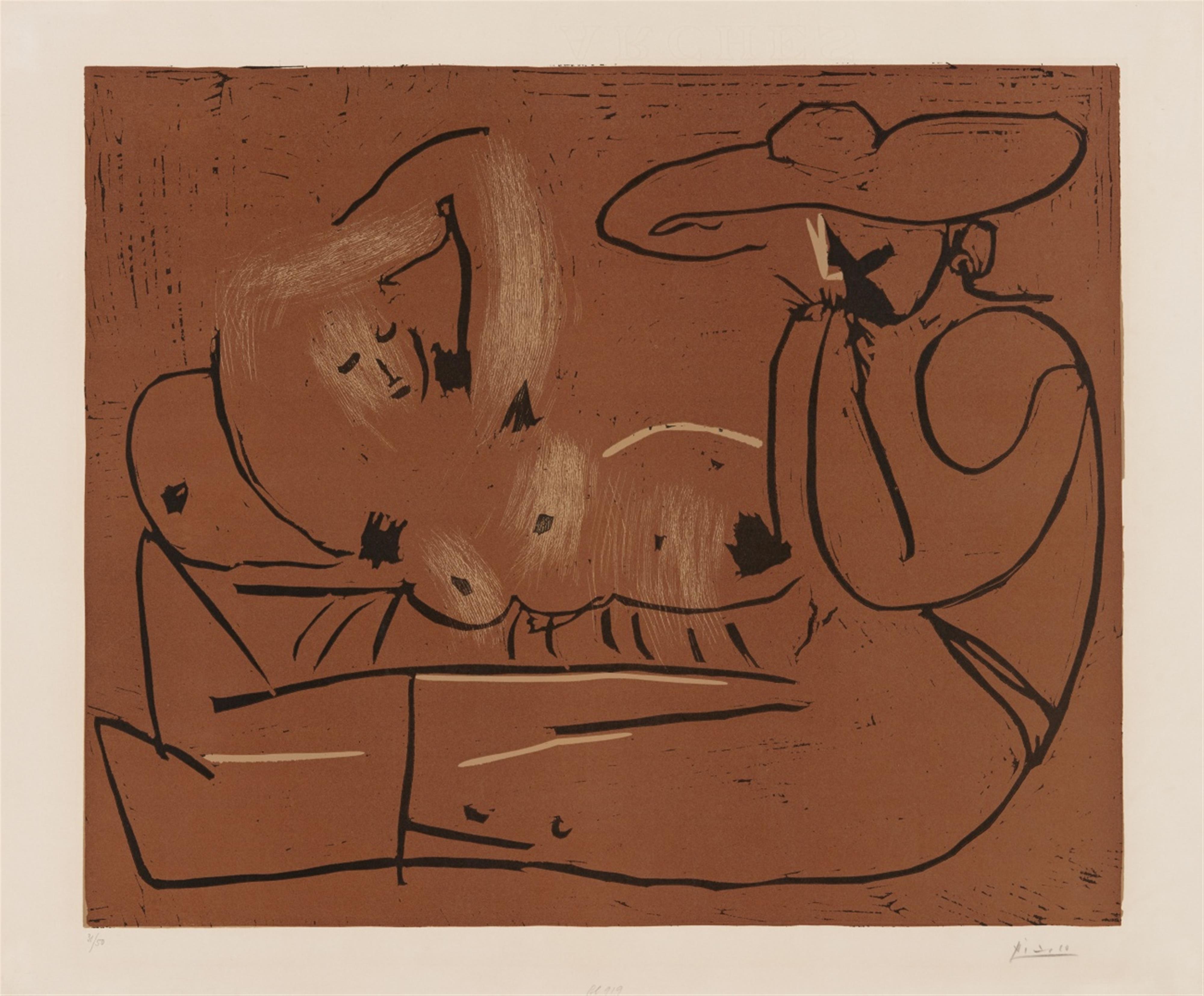 Pablo Picasso - L'aubade, avec joueur d'harmonica - image-1