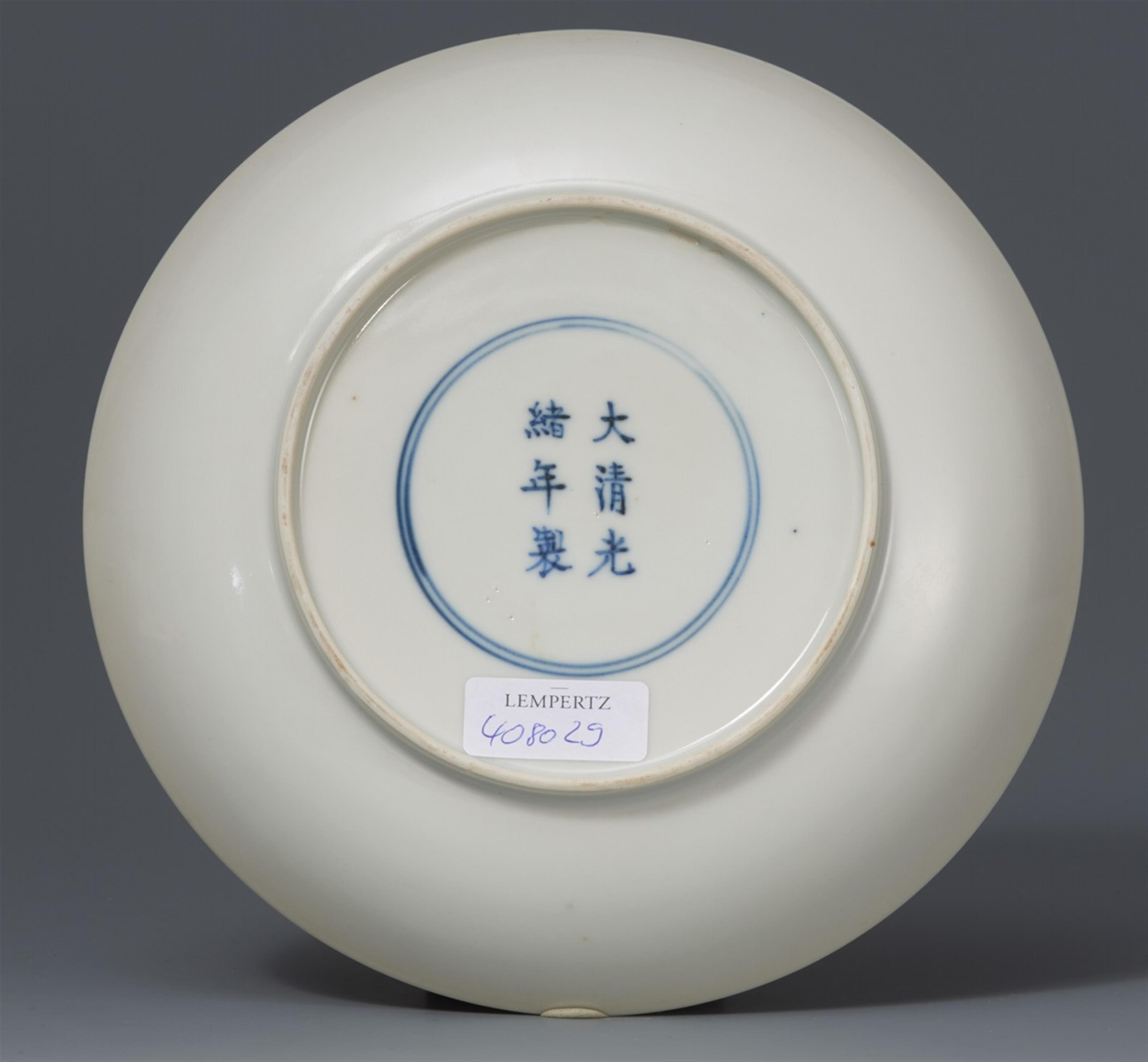 A qianjiang enamelled dish. Guangxu period (1875–1908) - image-2