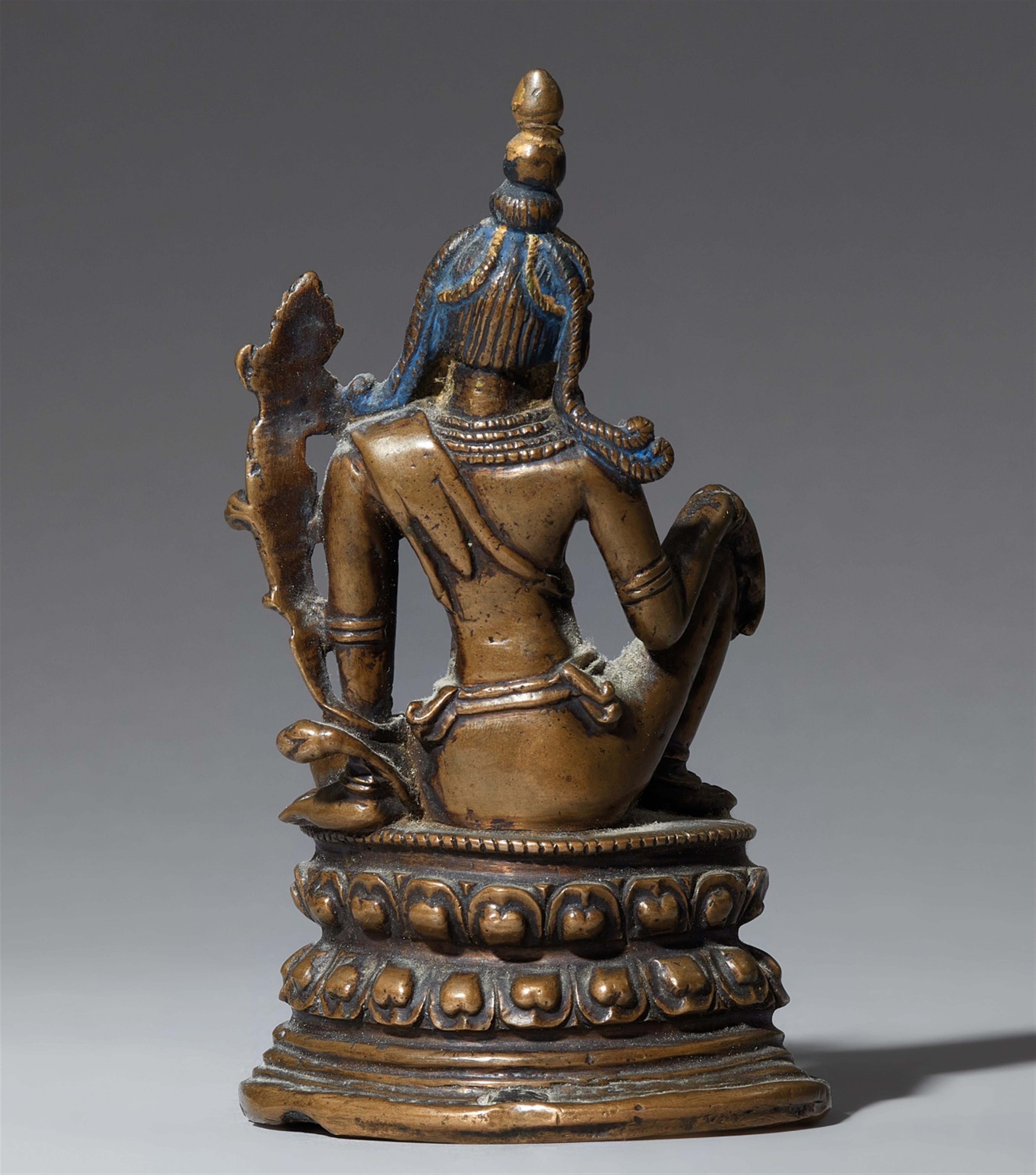 Padmapani. Bronze. Tibet. Pala-Stil, 14. Jh. - image-2
