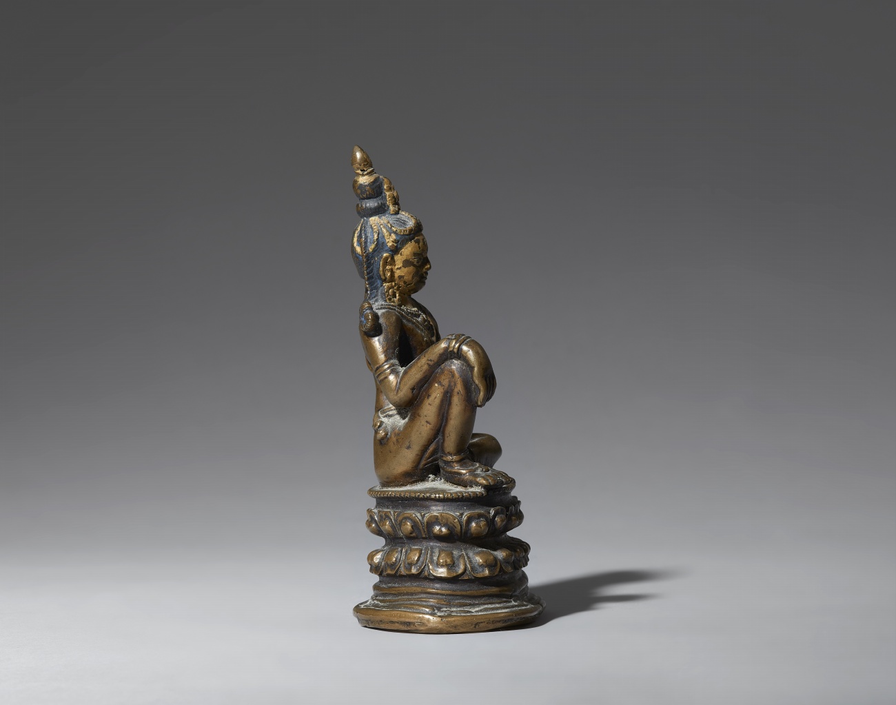 Padmapani. Bronze. Tibet. Pala-Stil, 14. Jh. - image-4