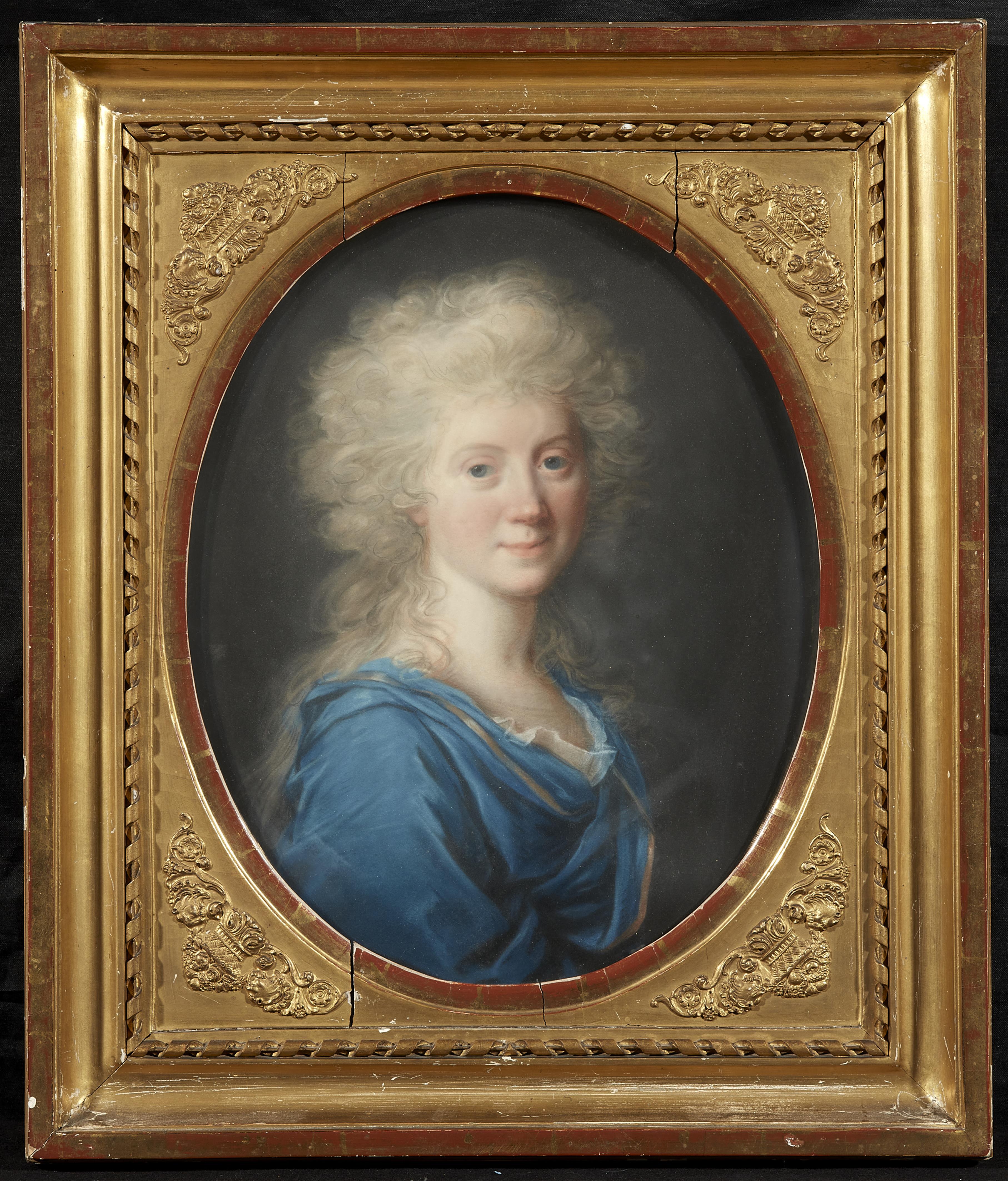 Johann Heinrich Schröder, zugeschrieben - Porträt Friederike Eleonore Sophie von Kalb - image-2