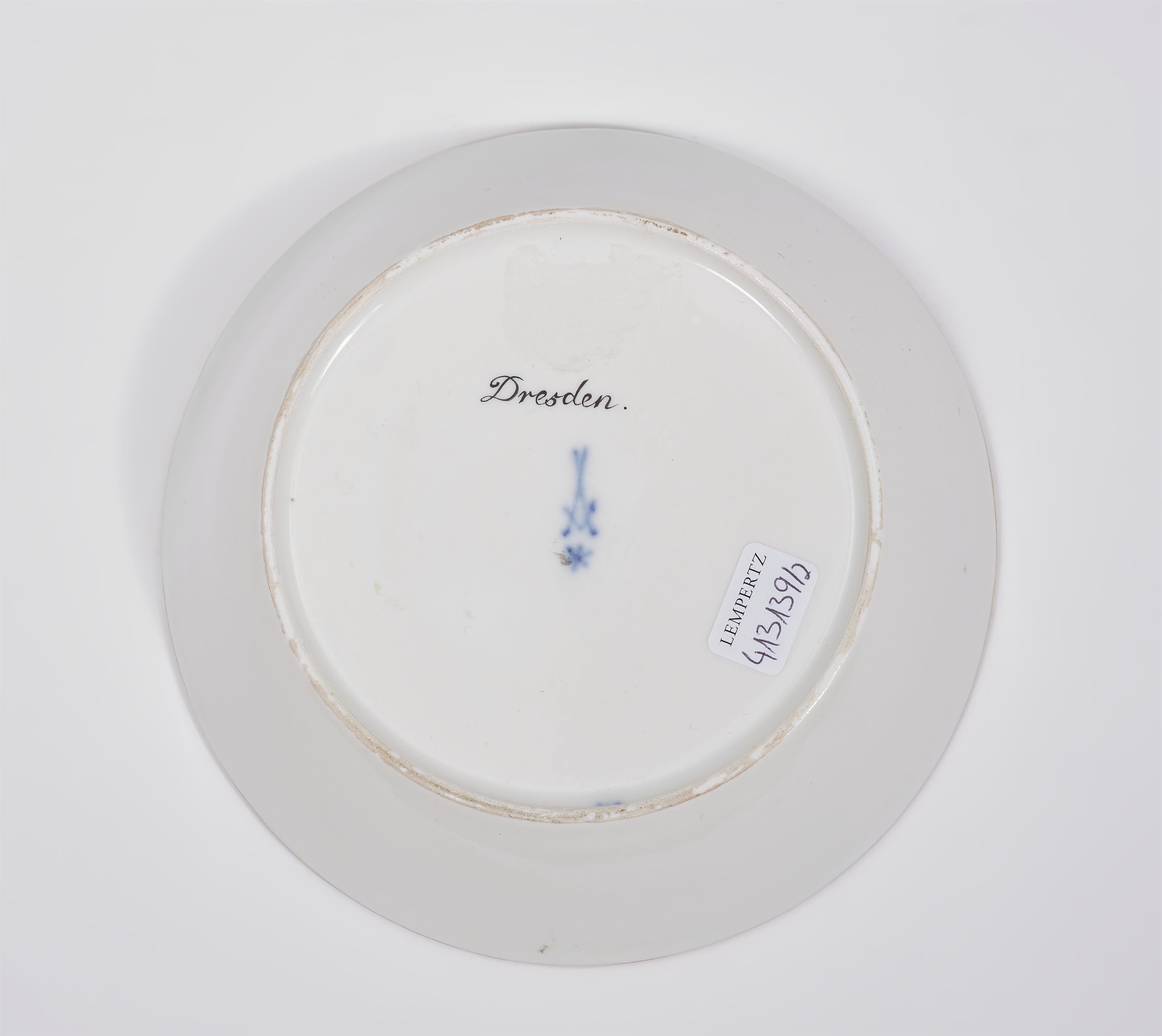 A Meissen porcelain cup and saucer with views of Albrechtsburg and Pillnitz Palace - image-3