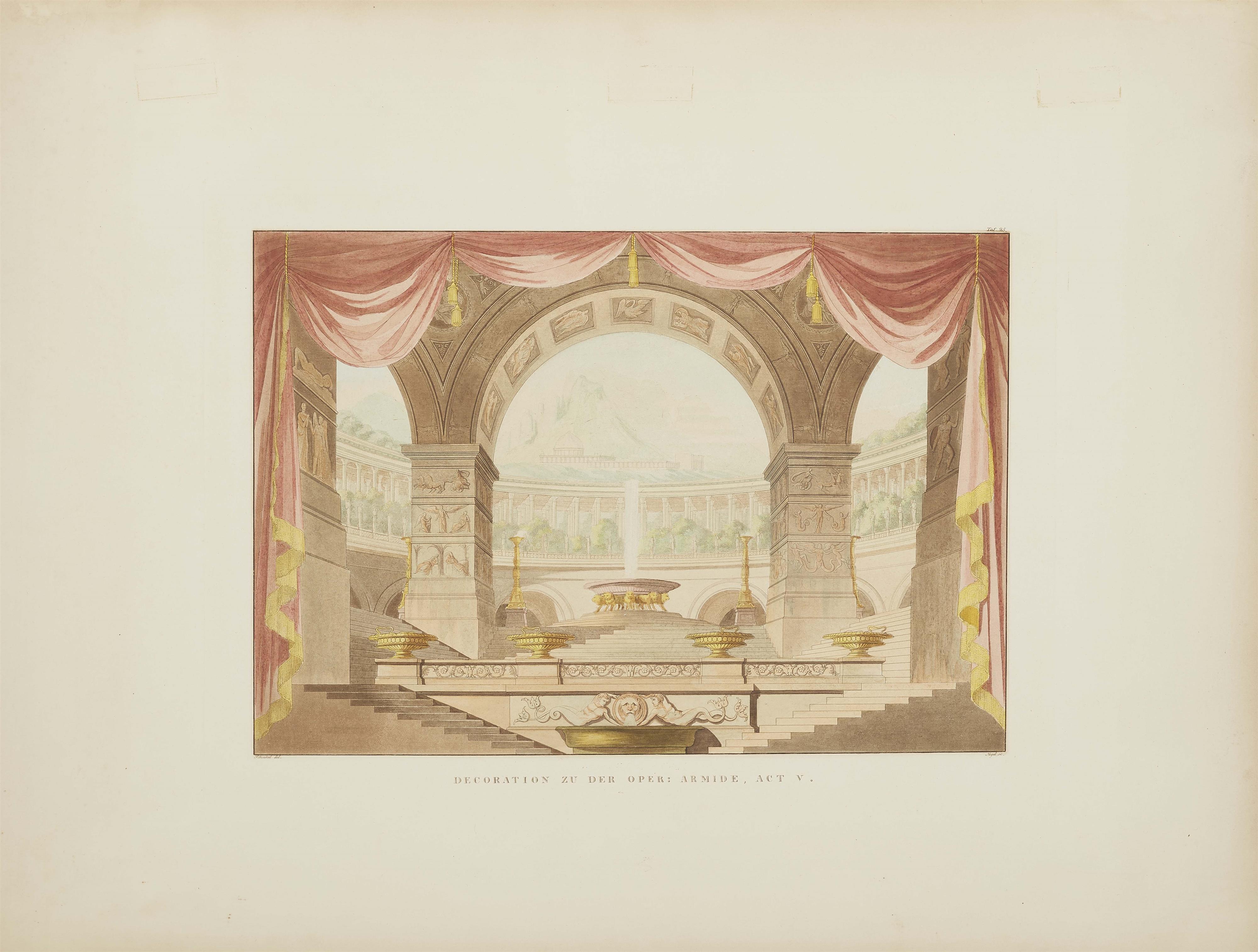 Karl Friedrich Schinkel 
Collection of Decorations for the two Royal Theatres in Berlin - image-28