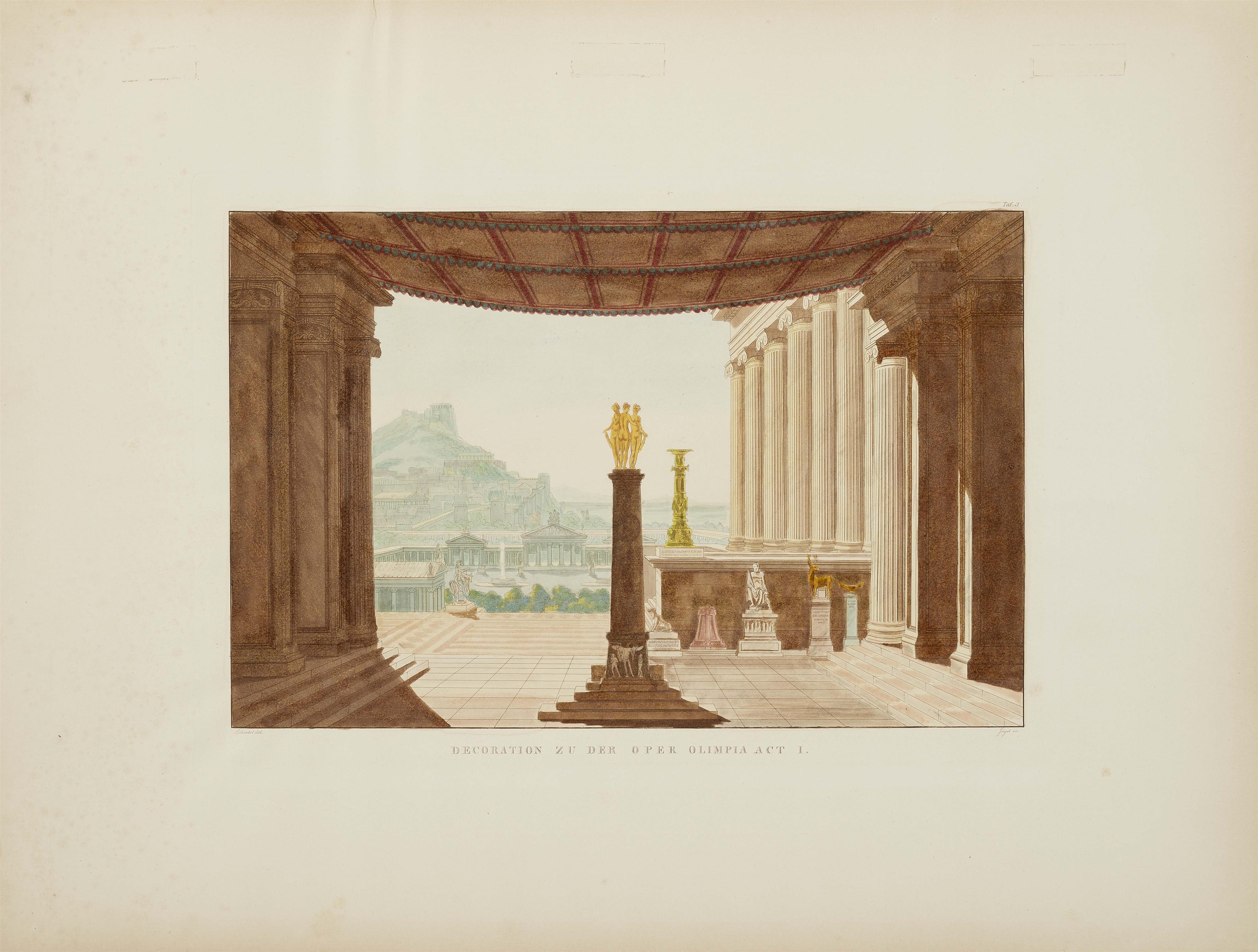 Karl Friedrich Schinkel 
Collection of Decorations for the two Royal Theatres in Berlin - image-31