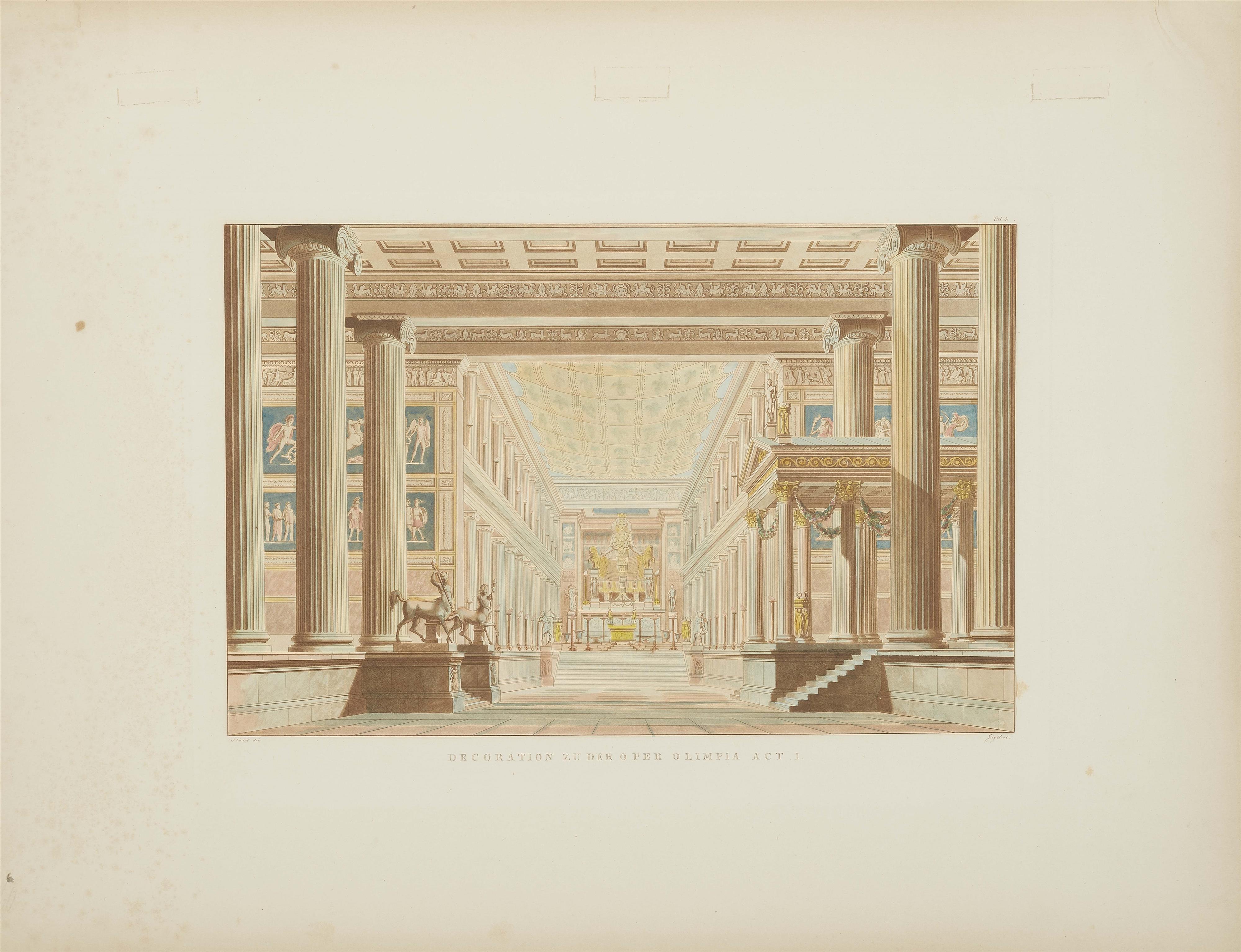 Karl Friedrich Schinkel 
Collection of Decorations for the two Royal Theatres in Berlin - image-32
