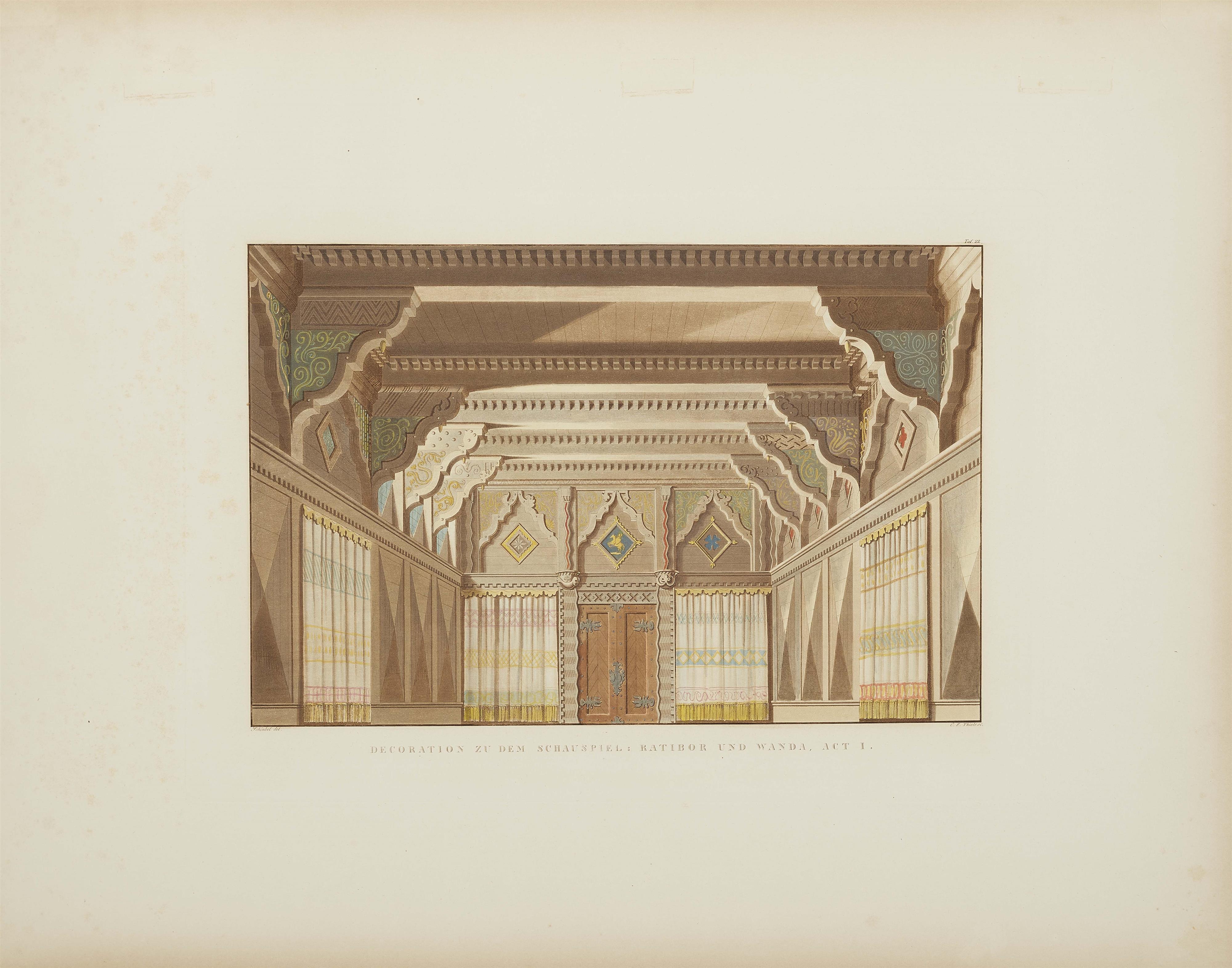 Karl Friedrich Schinkel 
Collection of Decorations for the two Royal Theatres in Berlin - image-18