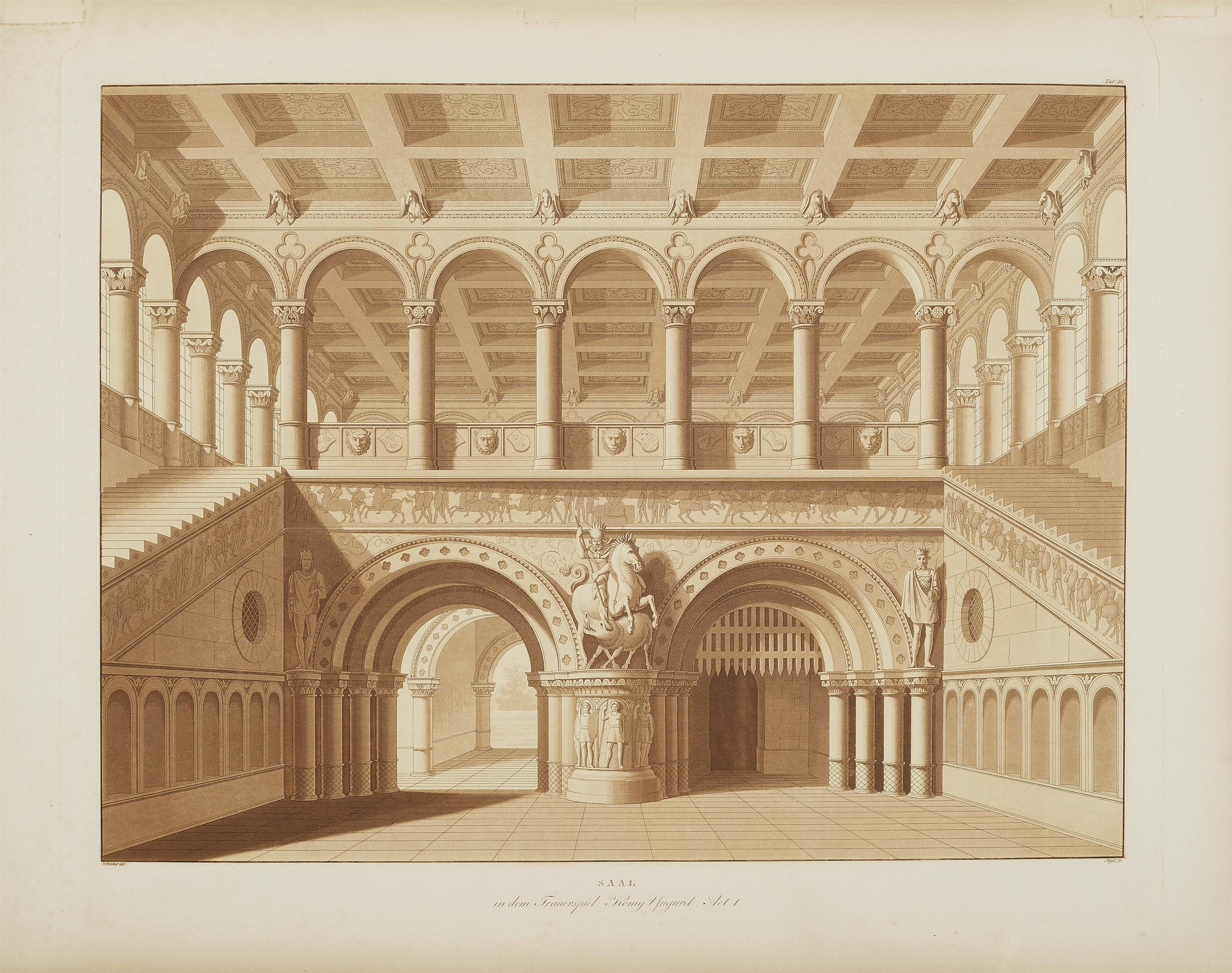 Karl Friedrich Schinkel 
Collection of Decorations for the two Royal Theatres in Berlin - image-23