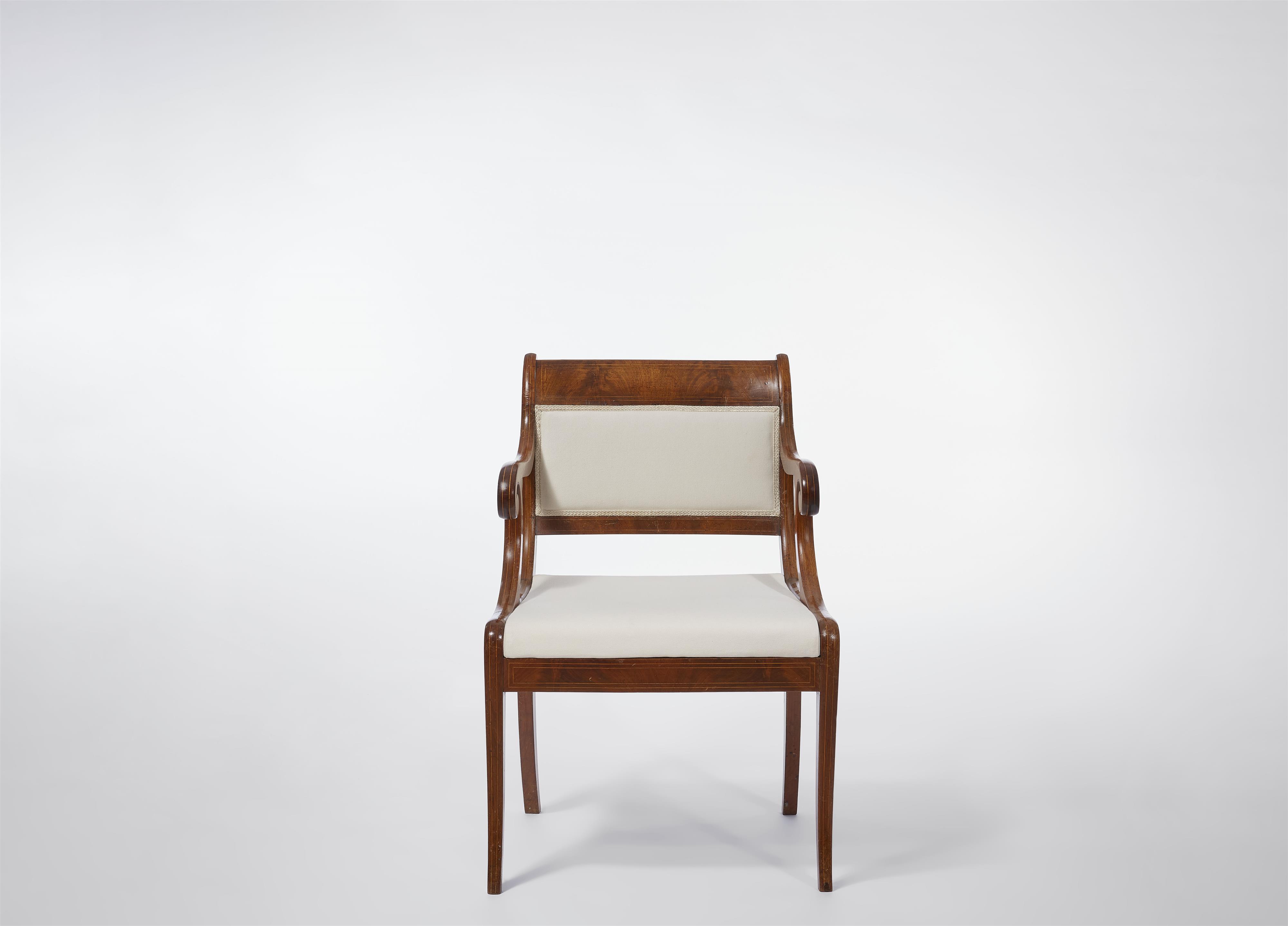 An armchair after a design by Karl Friedrich Schinkel - image-2