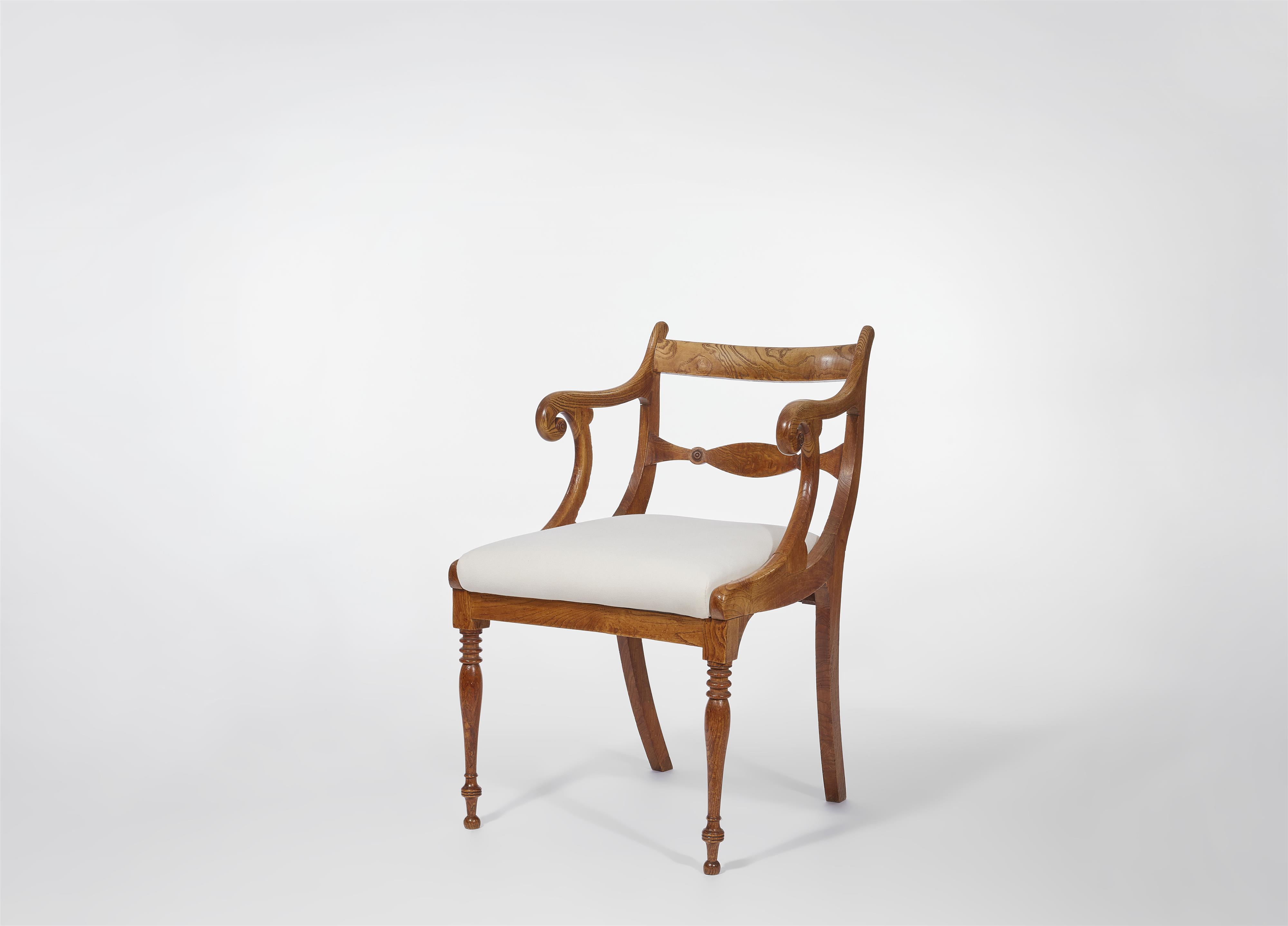 An armchair after a design by Karl Friedrich Schinkel - image-1