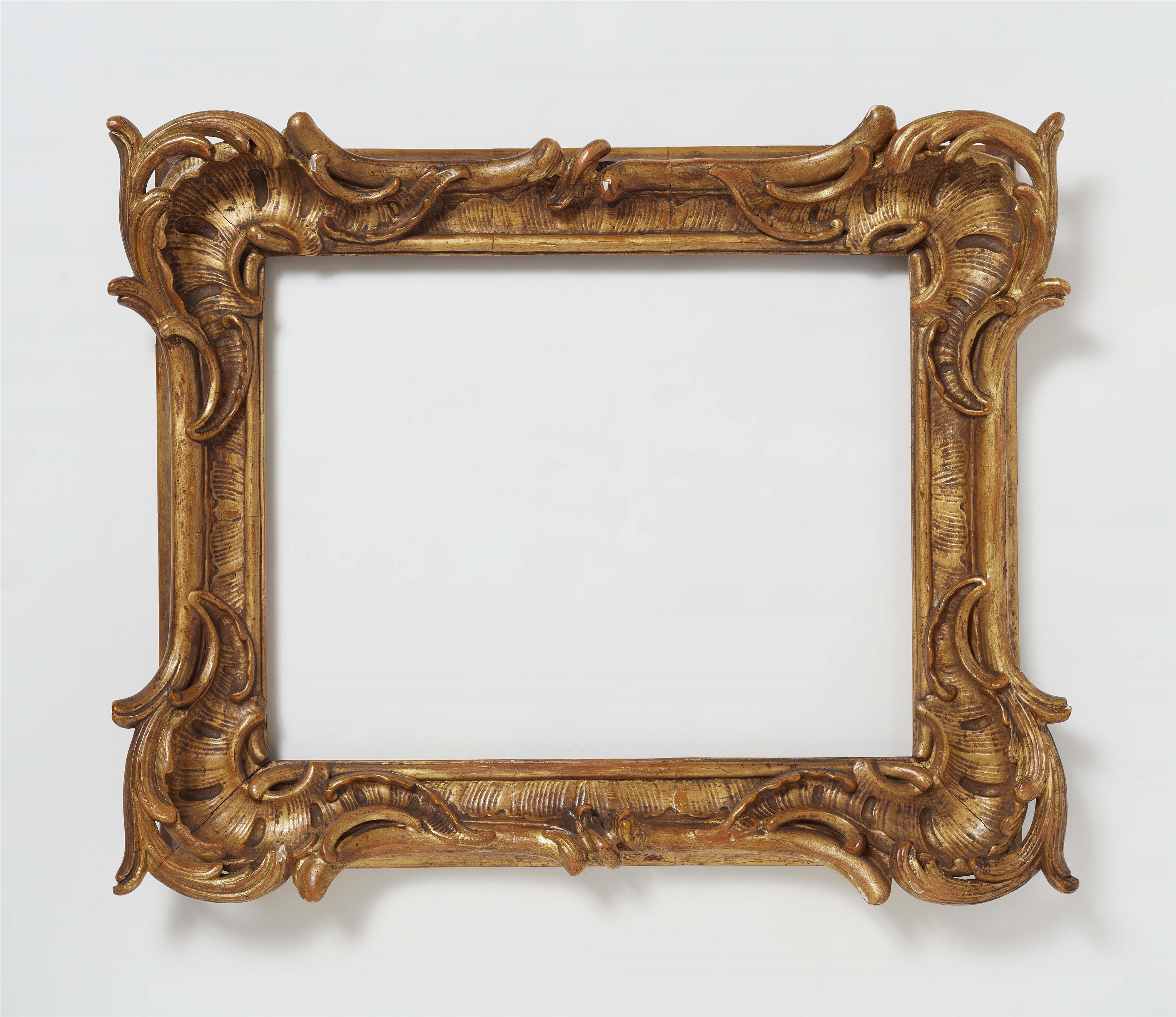 A Prussian gilt beechwood frame - image-1