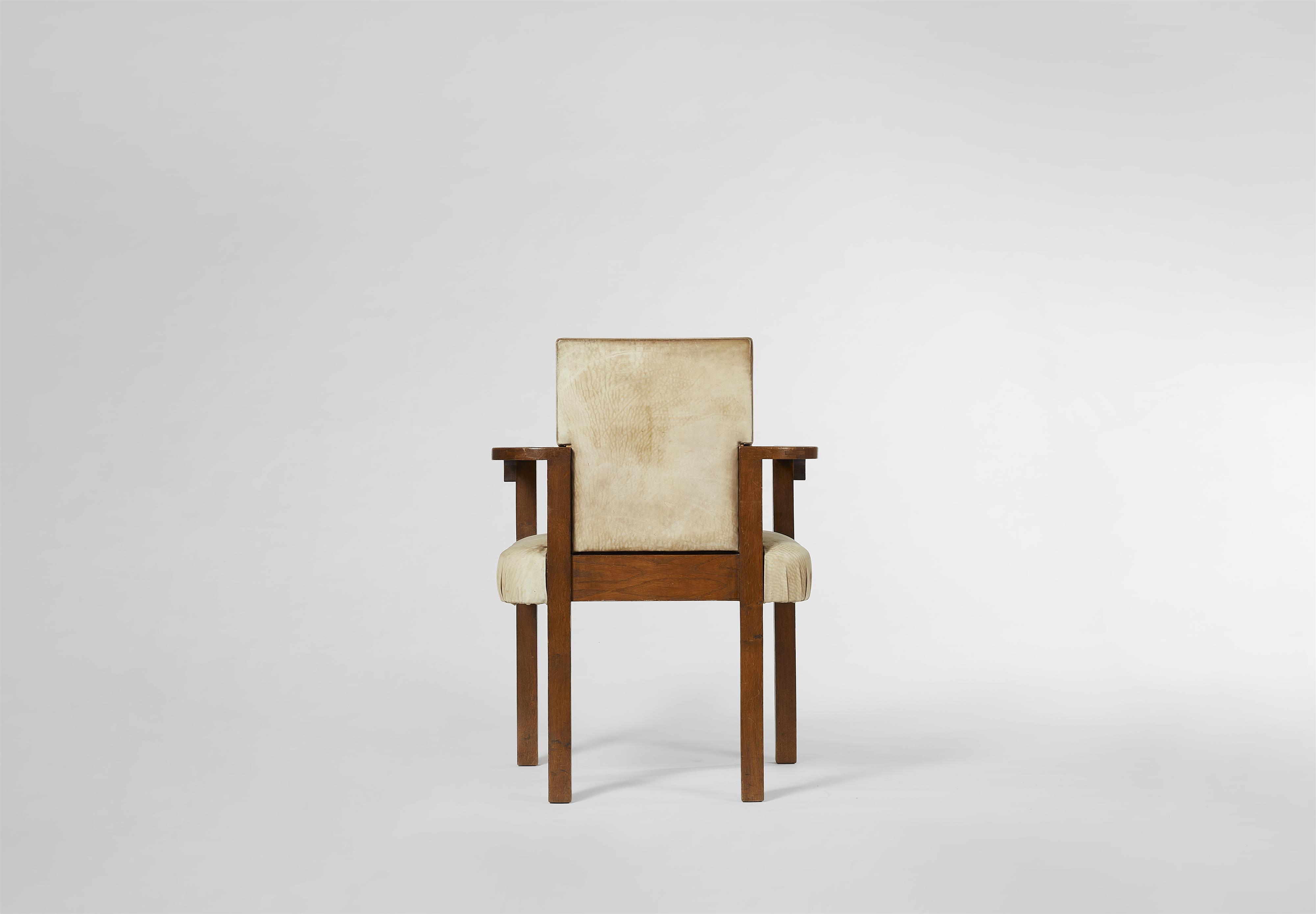 A group of eleven pieces of furniture 
The Drawing Room by Walter Gropius and Adolf Meyer for Georg and Ilse Hanstein 
including six letters by Walter Gropius and Adolf Meyer as well as the original 1:1 design sketches - image-10