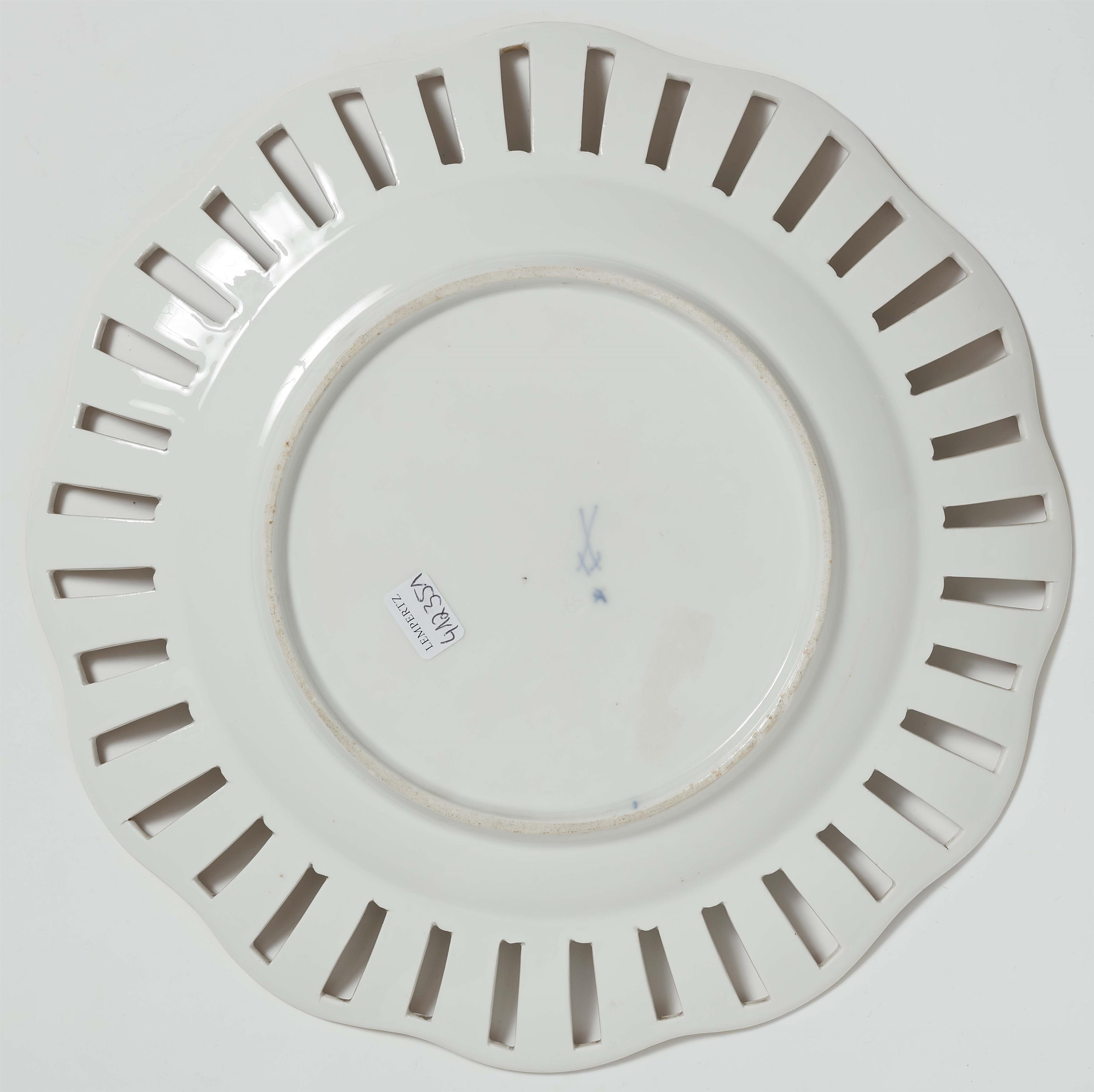 A Meissen porcelain dessert plate with Deianeira and Nessos - image-2