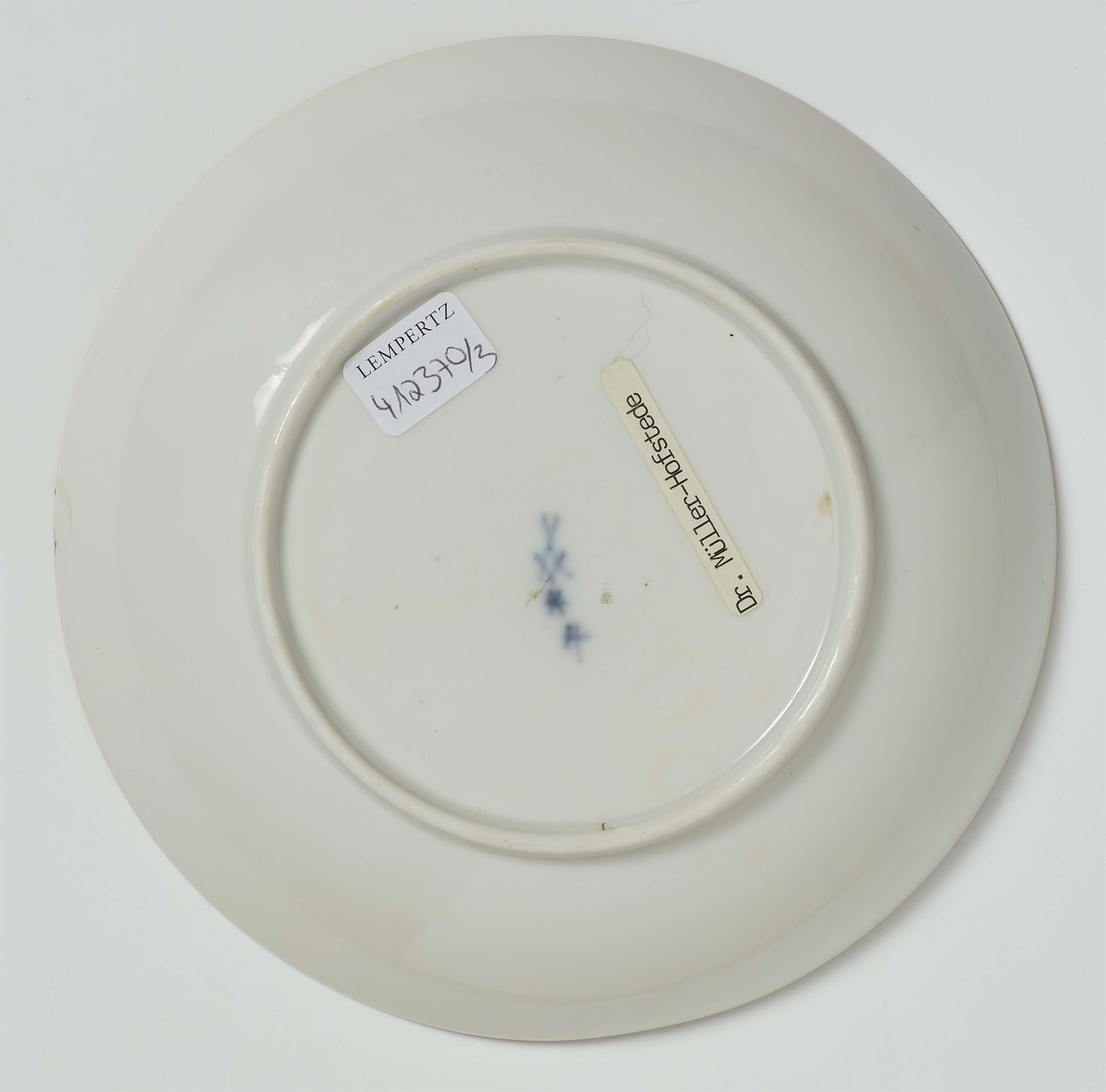 A Meissen porcelain cup and saucer with scenes after Angelika Kauffmann - image-2