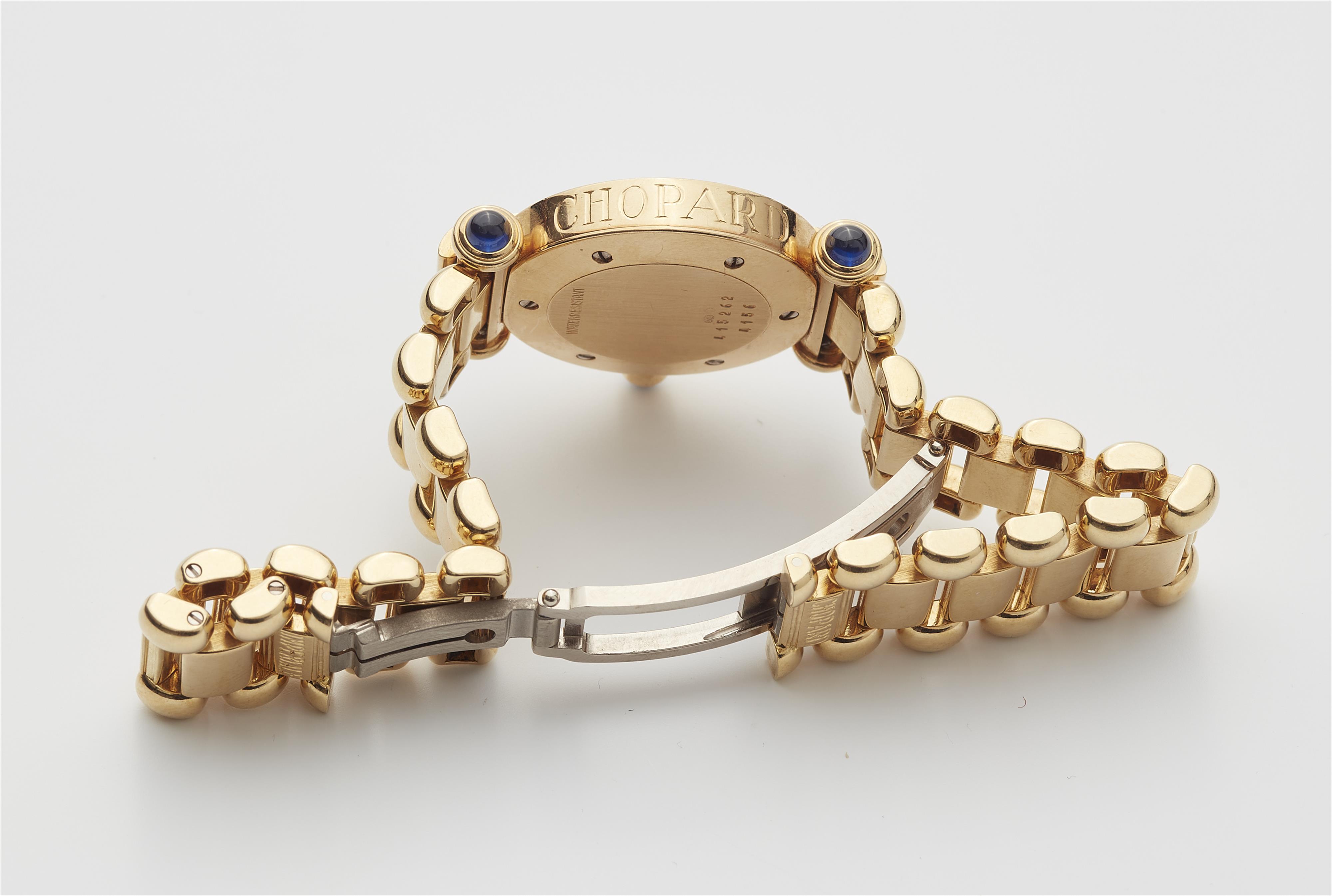 An 18k gold quartz Chopard Imperial ladies wristwatch. - image-3