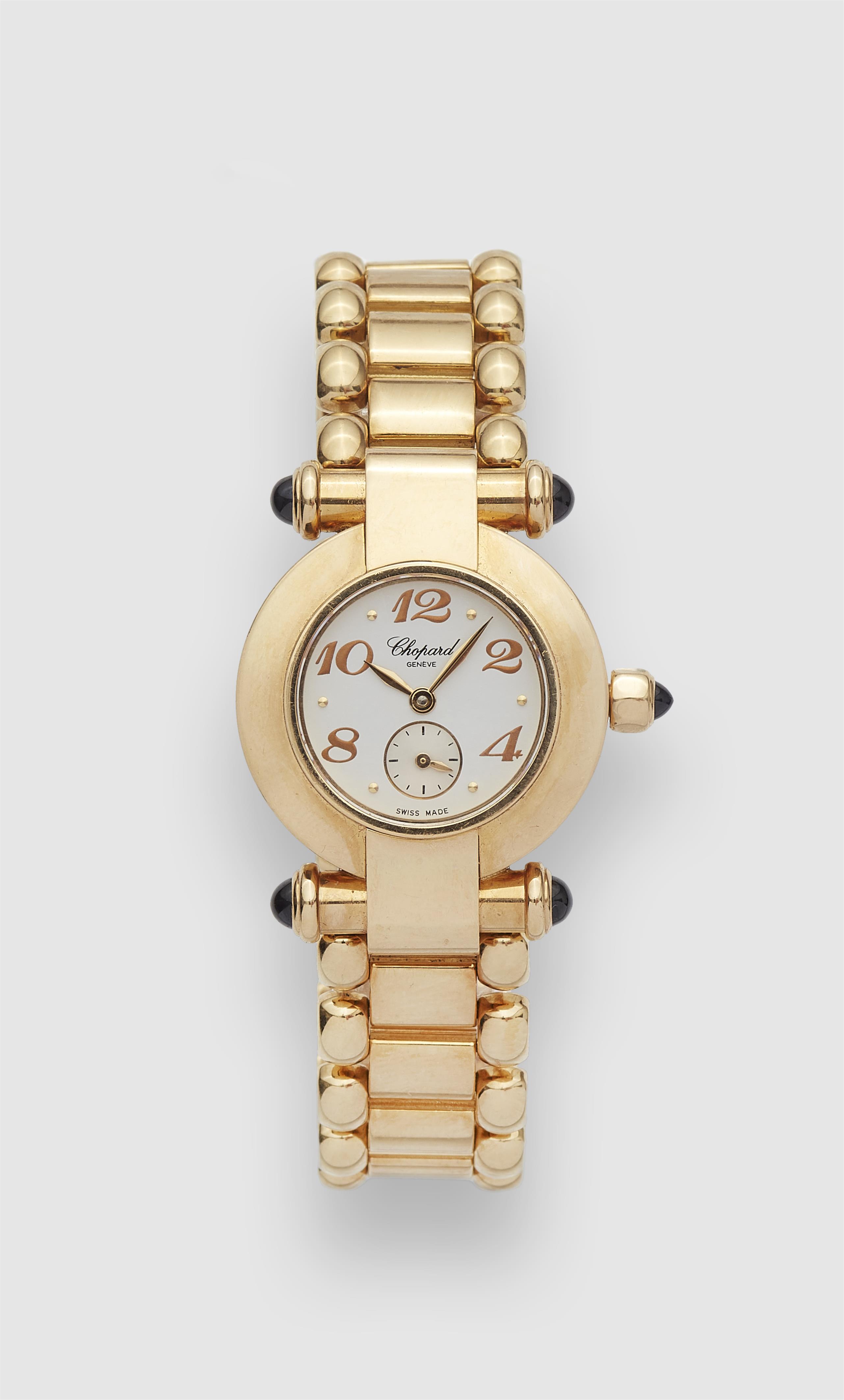 An 18k gold quartz Chopard Imperial ladies wristwatch. - image-1