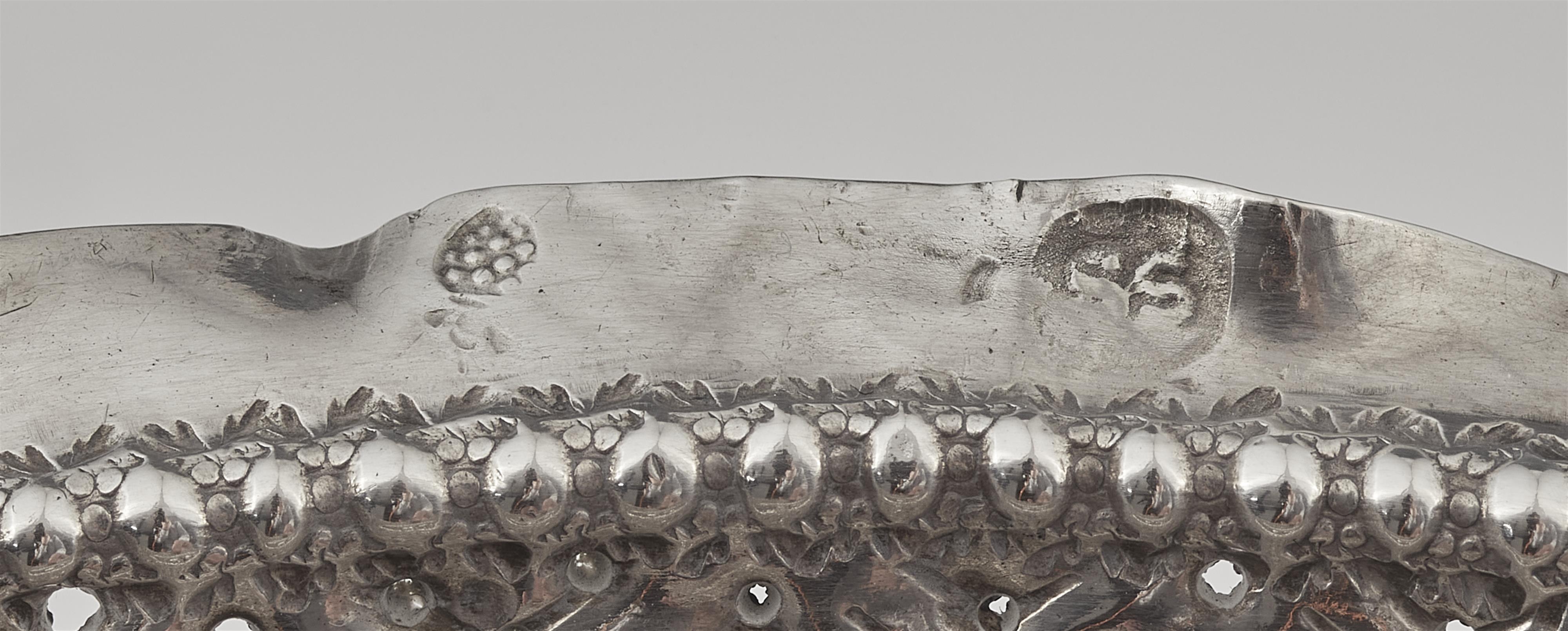 A miniature Augsburg silver sideboard dish - image-2
