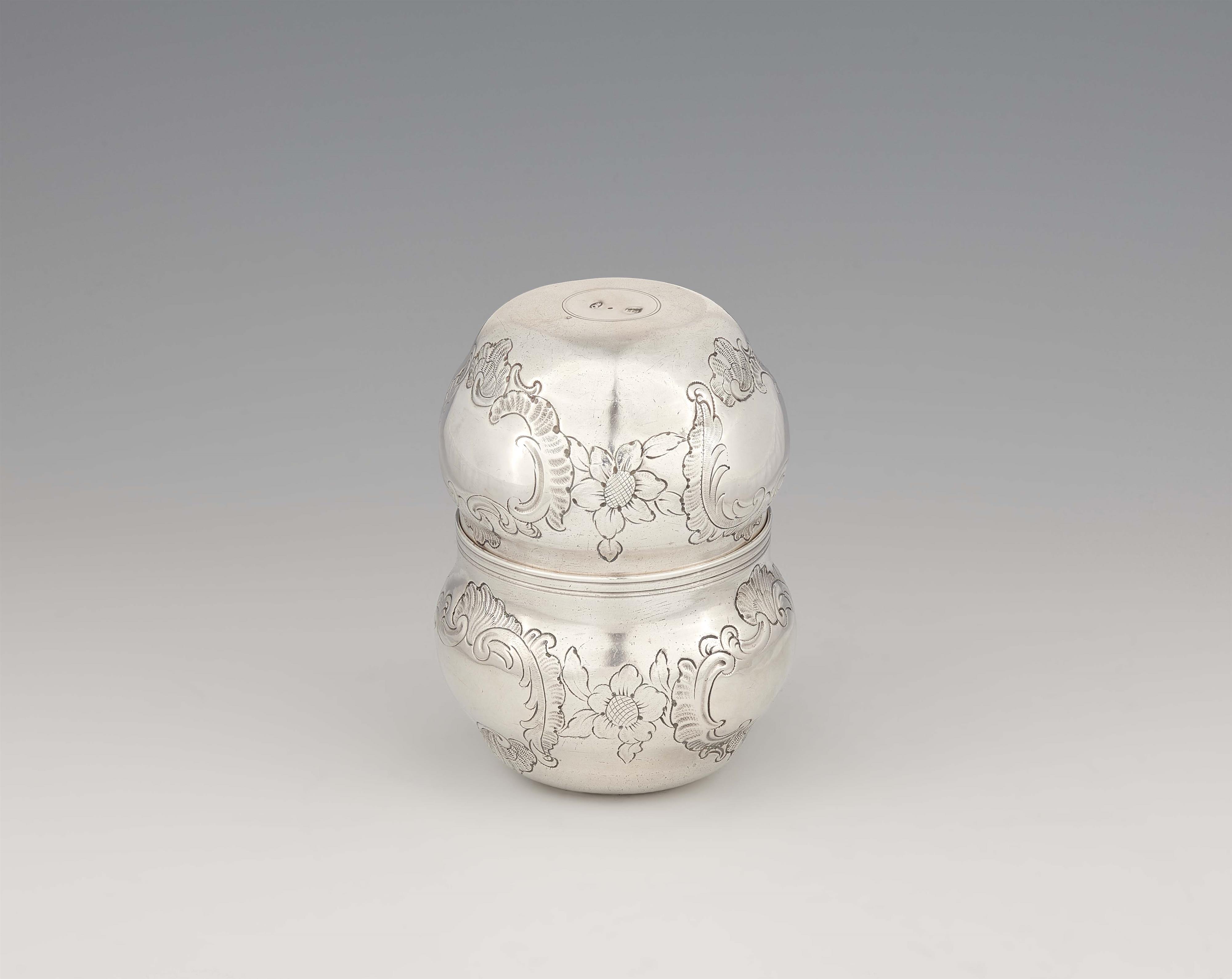 An Augsburg silver double beaker - image-1