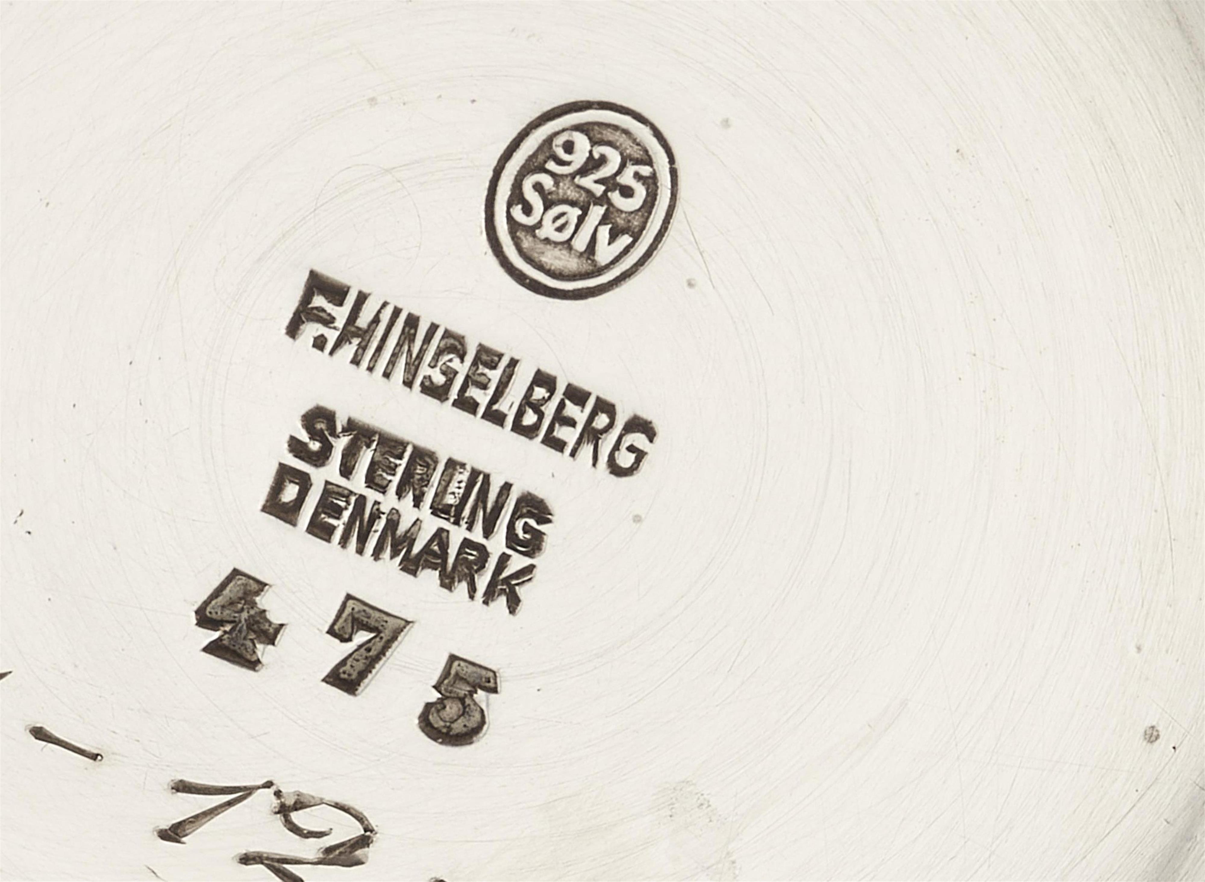 A Frantz Hingelberg silver sweetmeats dish, model no. 475 - image-2