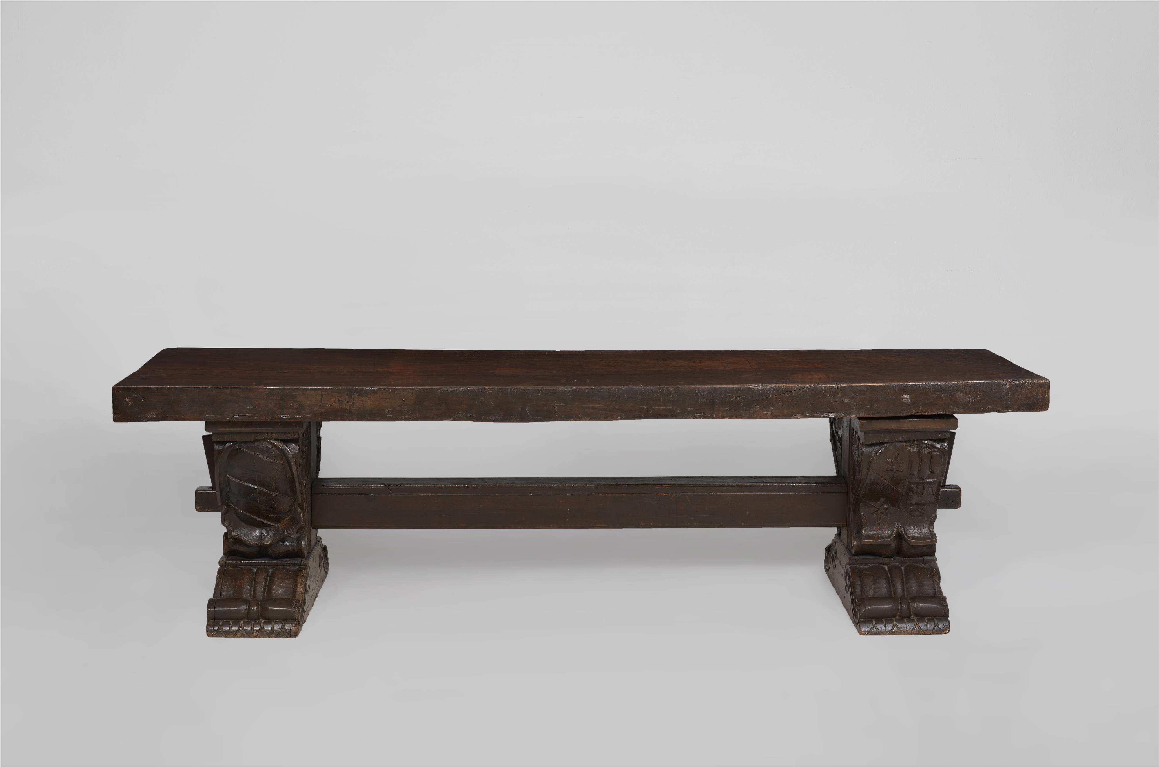 A large refectory table - image-1
