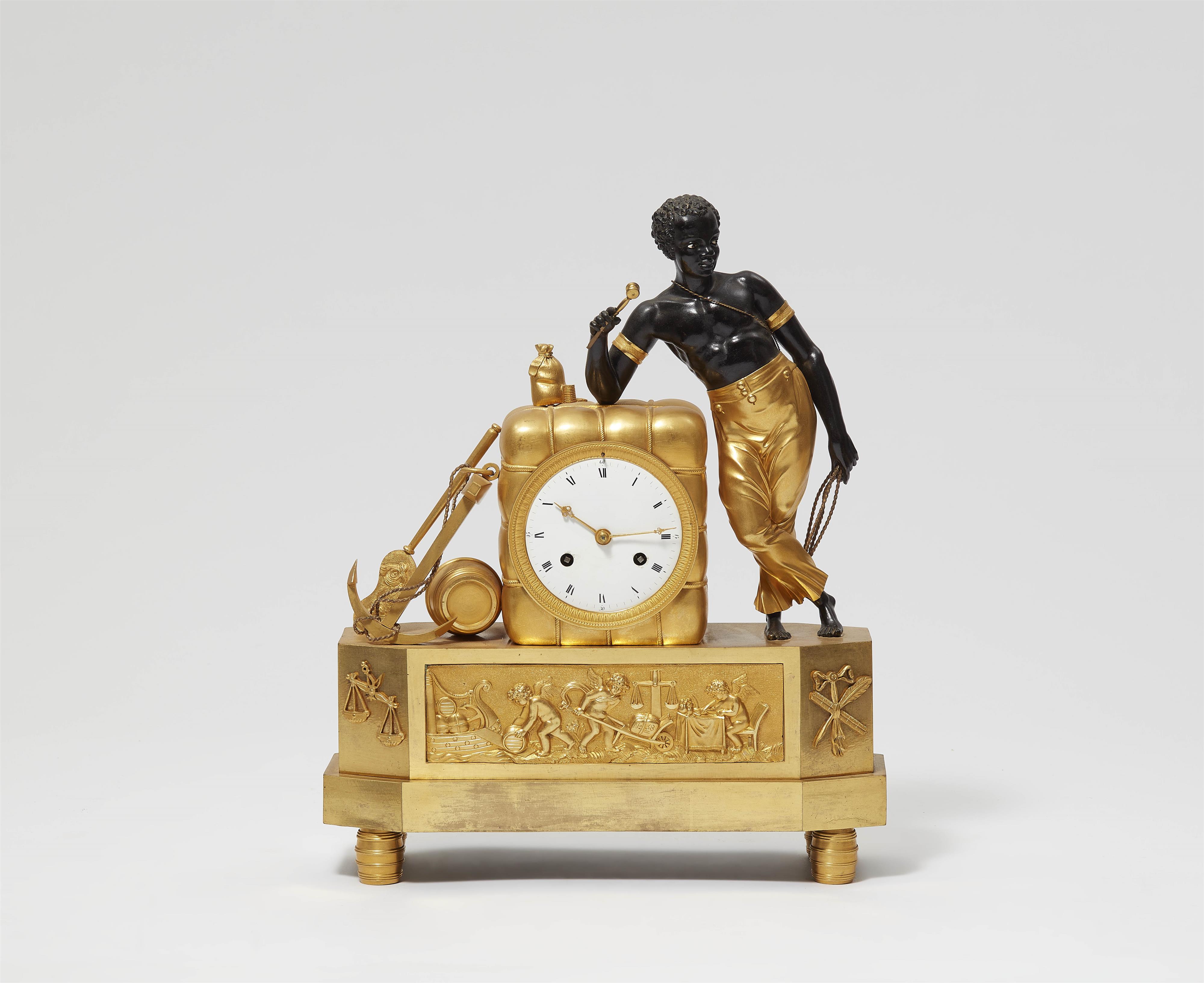 An ormolu pendulum clock - image-1