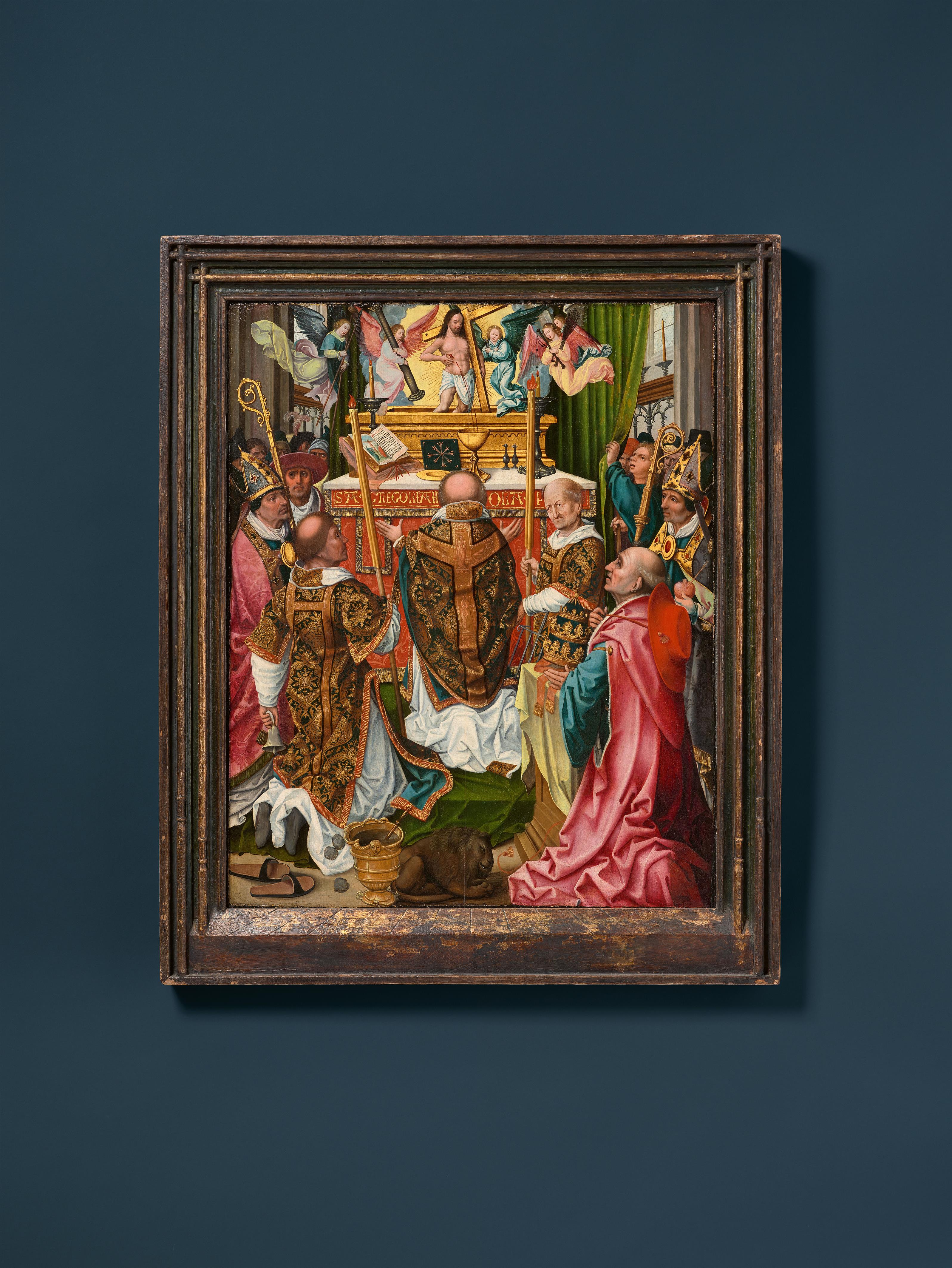 Südniederländischer Meister (Brüssel?) um 1500 - Die Messe des Heiligen Gregor - image-2