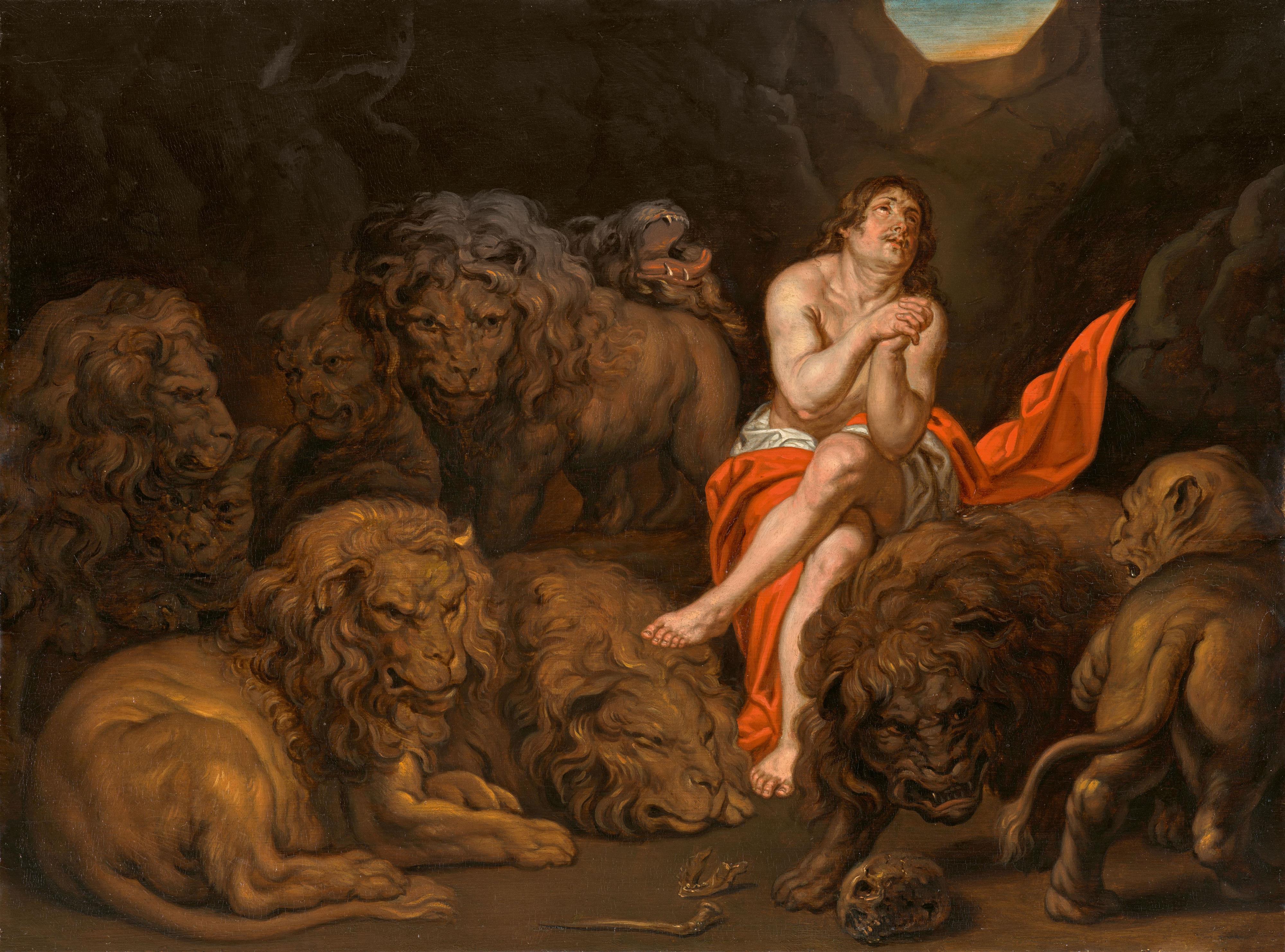 Peter Paul Rubens, nach - Daniel in der Löwengrube - image-1