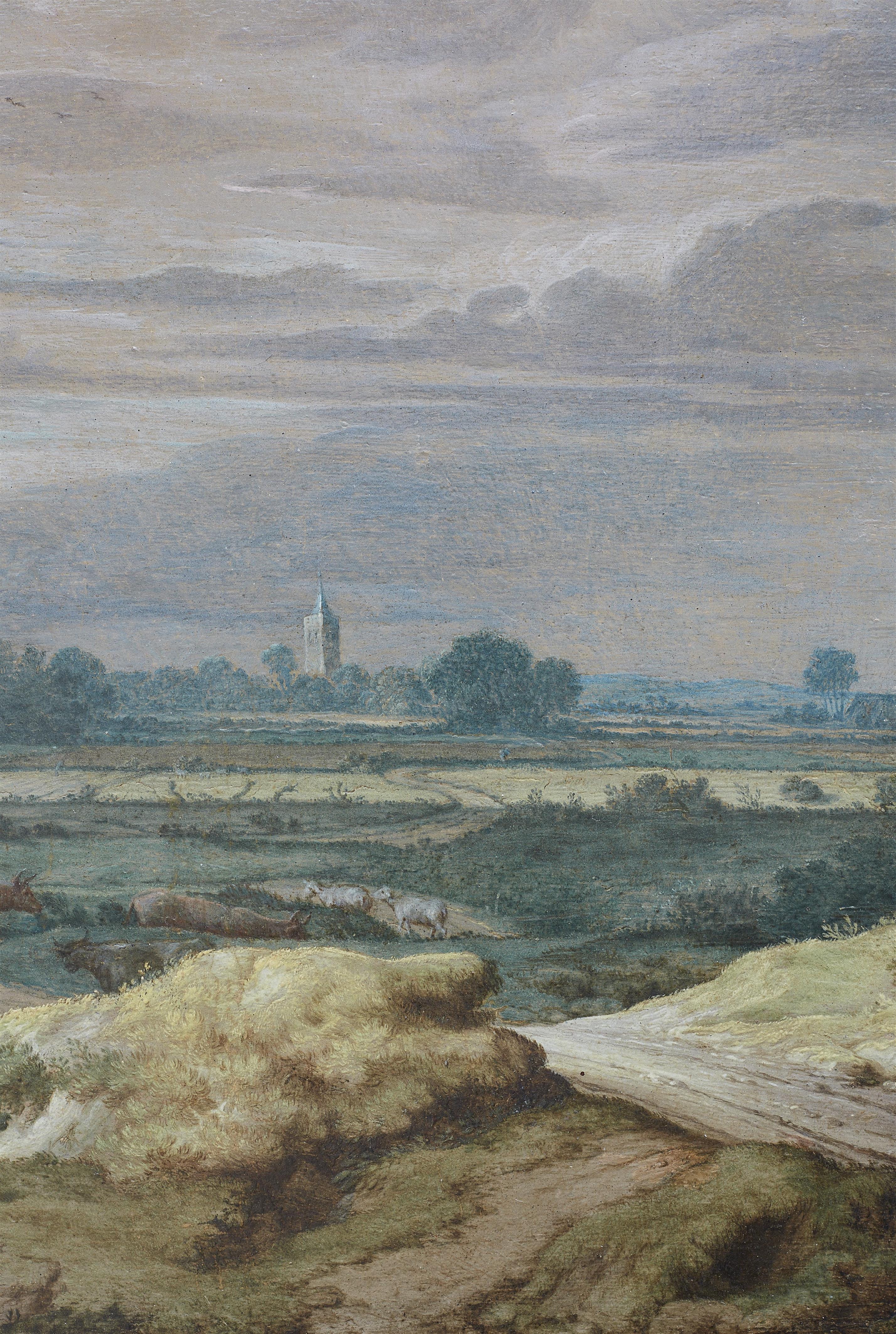 Johannes Goedaert - Landschaft mit Hirten und Kuhherde an einer Kate - image-5