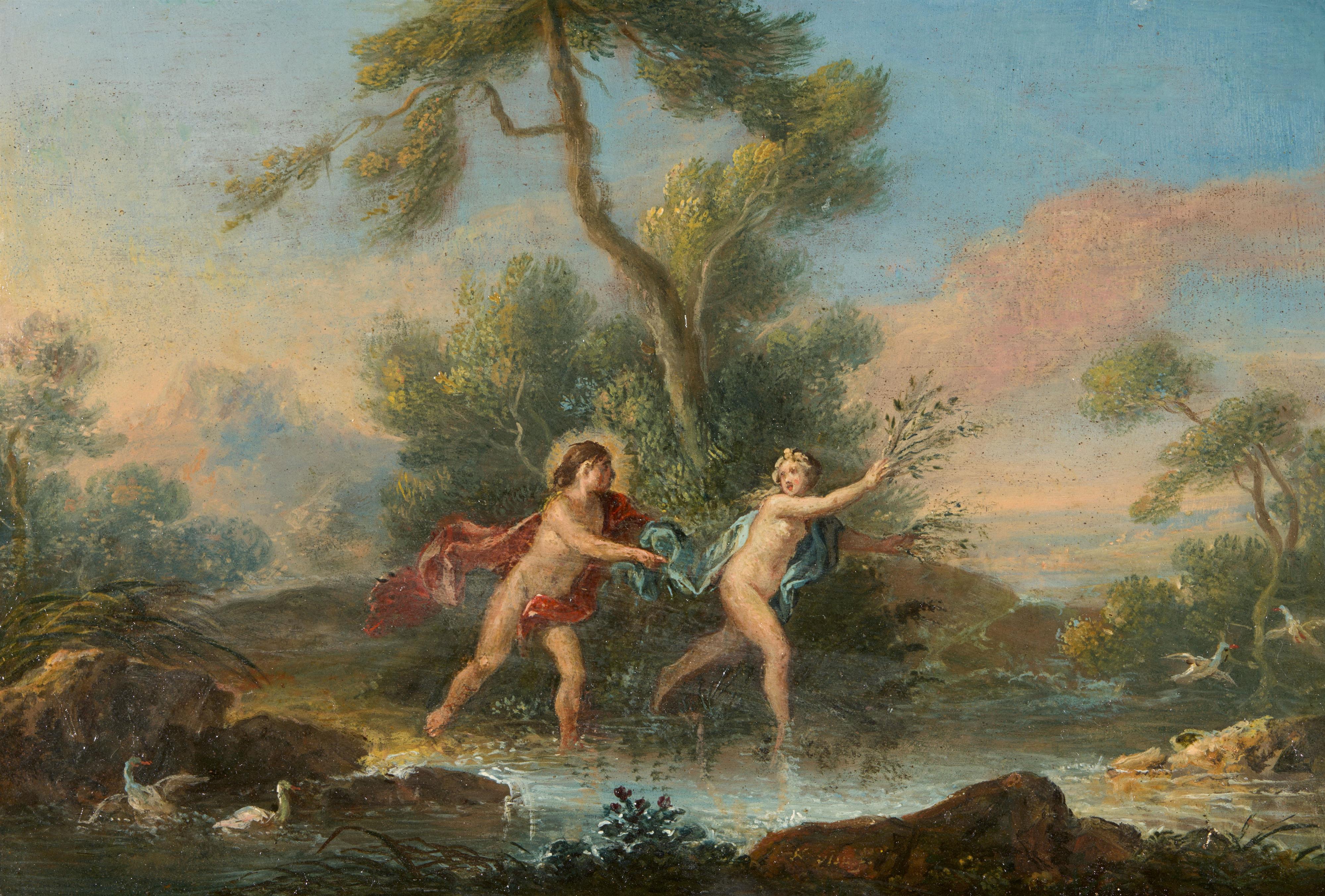 Joseph-Marie Vien - Syrinx and Pan
Apollo and Daphne - image-1