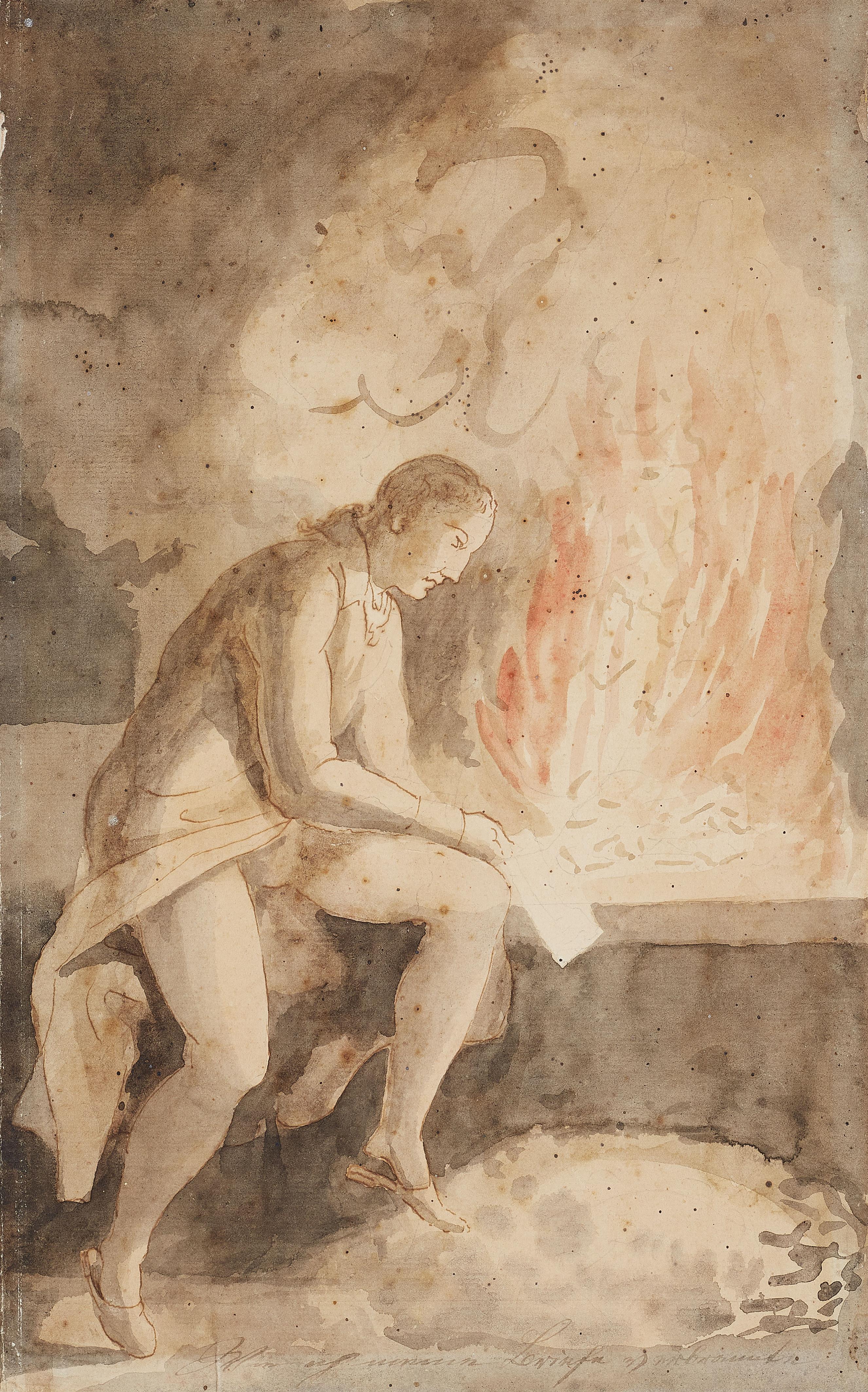 Johann Heinrich Wilhelm Tischbein - "How I Burned My Papers" - image-1