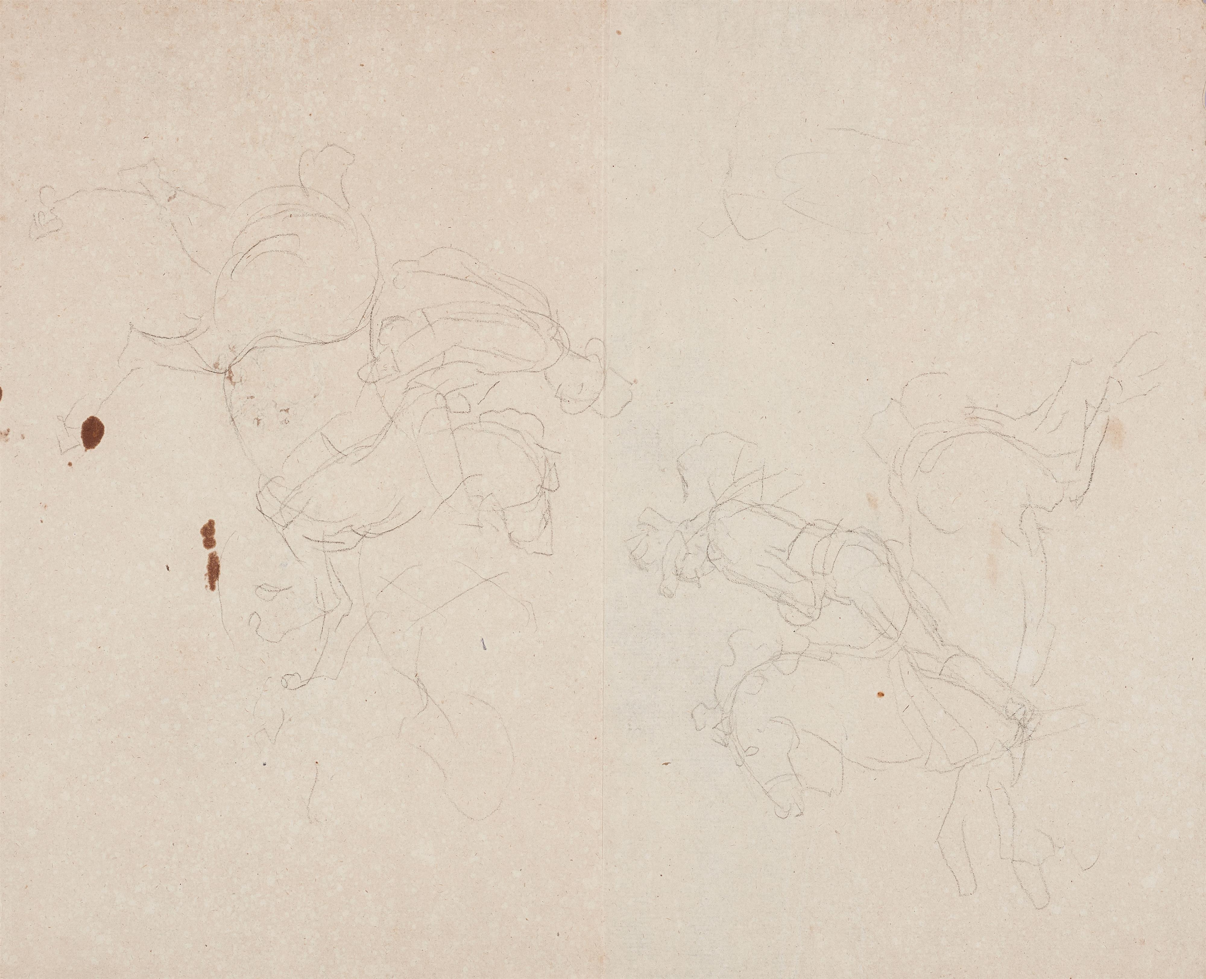 Johann Heinrich Wilhelm Tischbein - Study of a Lion's Head, facing left
Landscape Study - image-3