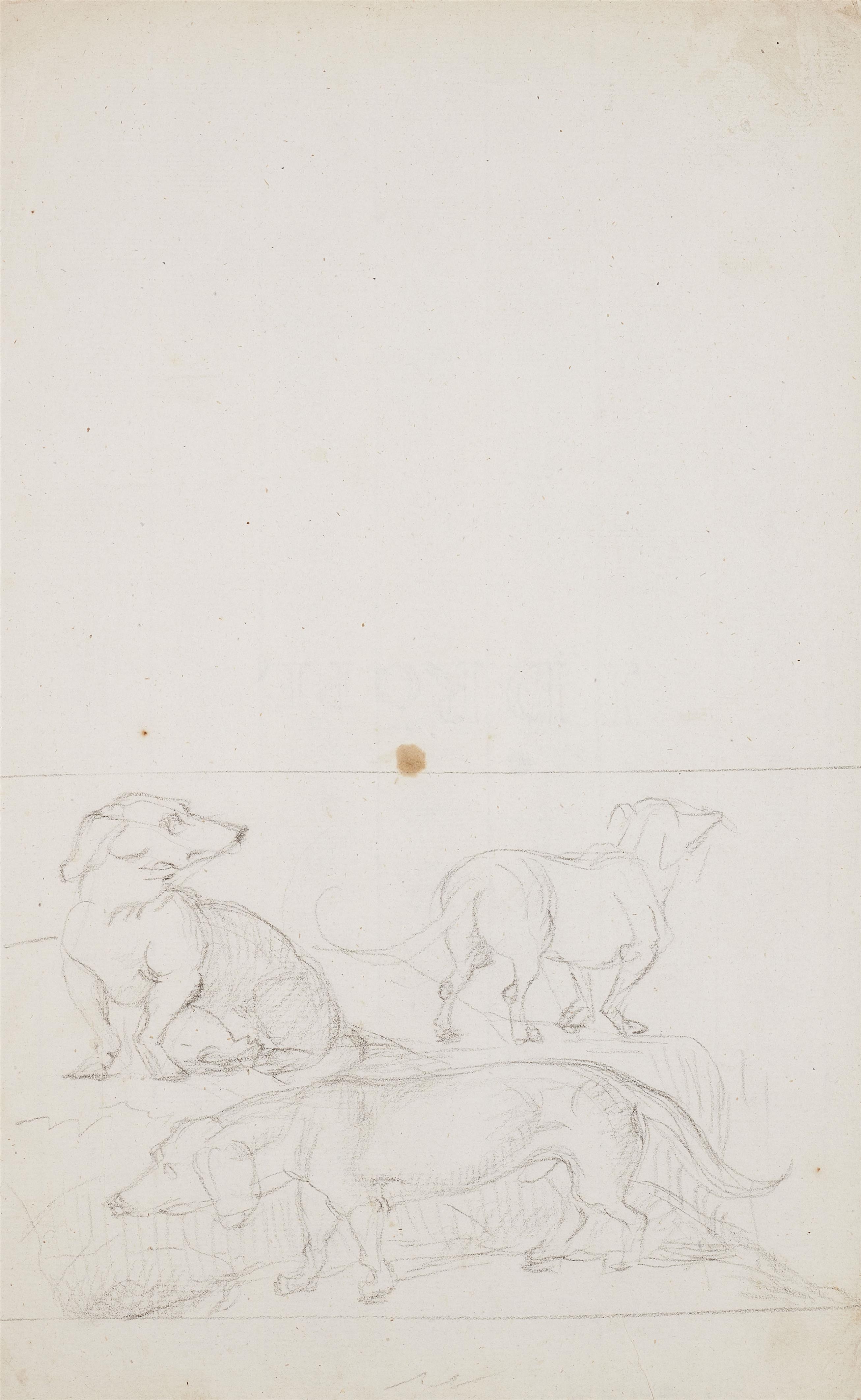 Johann Heinrich Wilhelm Tischbein - Three Dog Studies - image-3