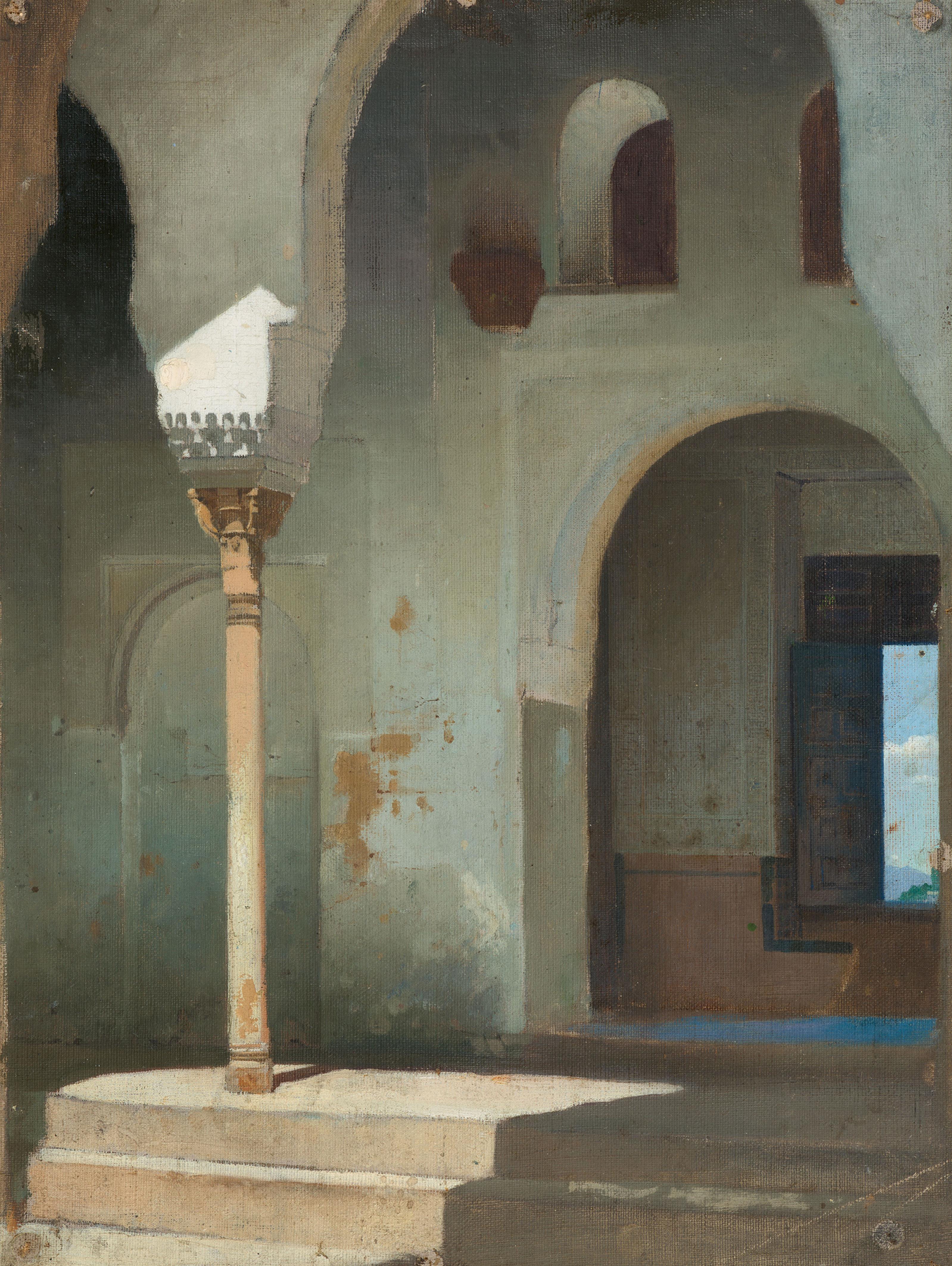 Adolf Seel - Studie zum Inneren einer Moschee - image-1