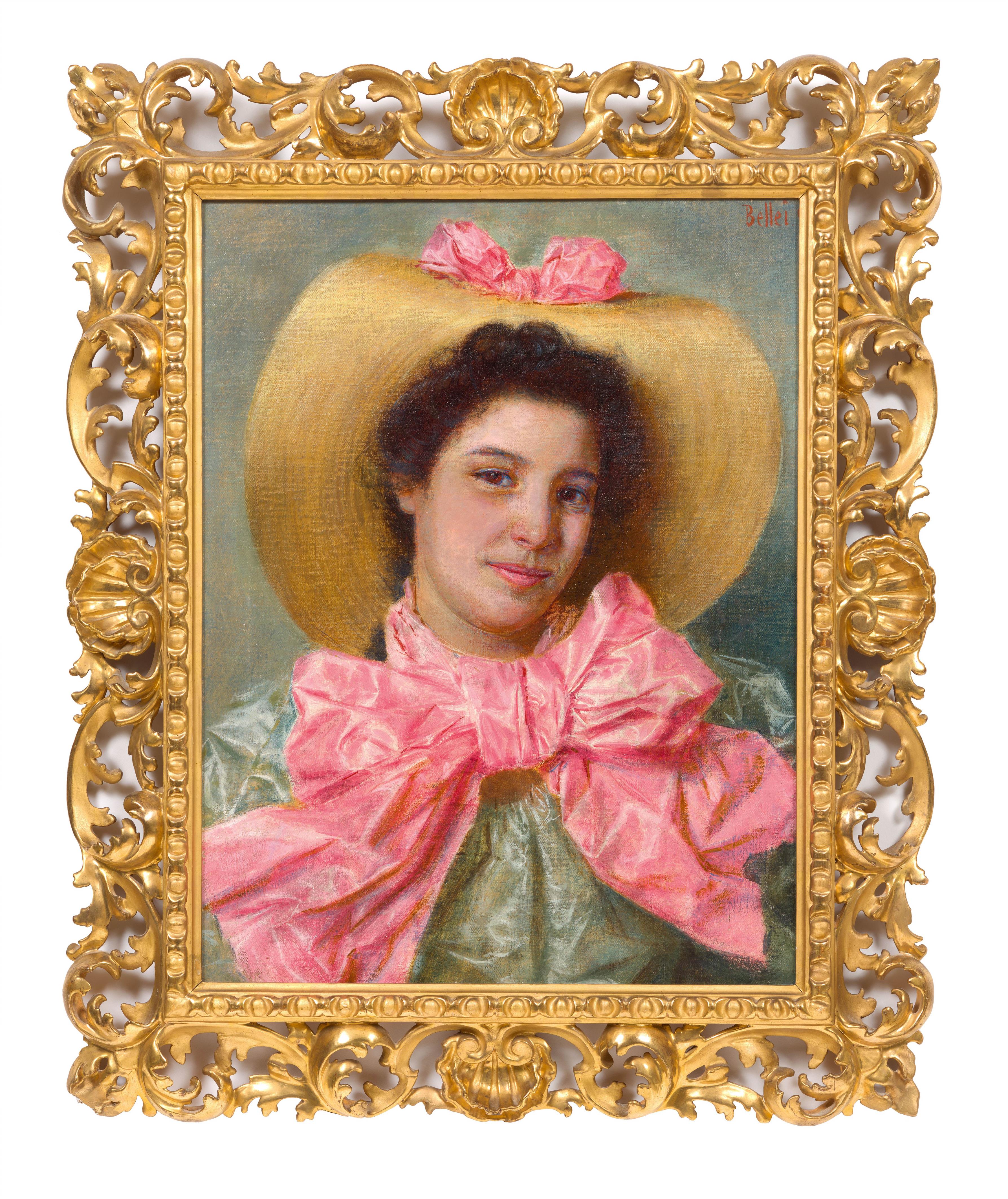 Gaetano Bellei - Porträt einer jungen Frau - image-1