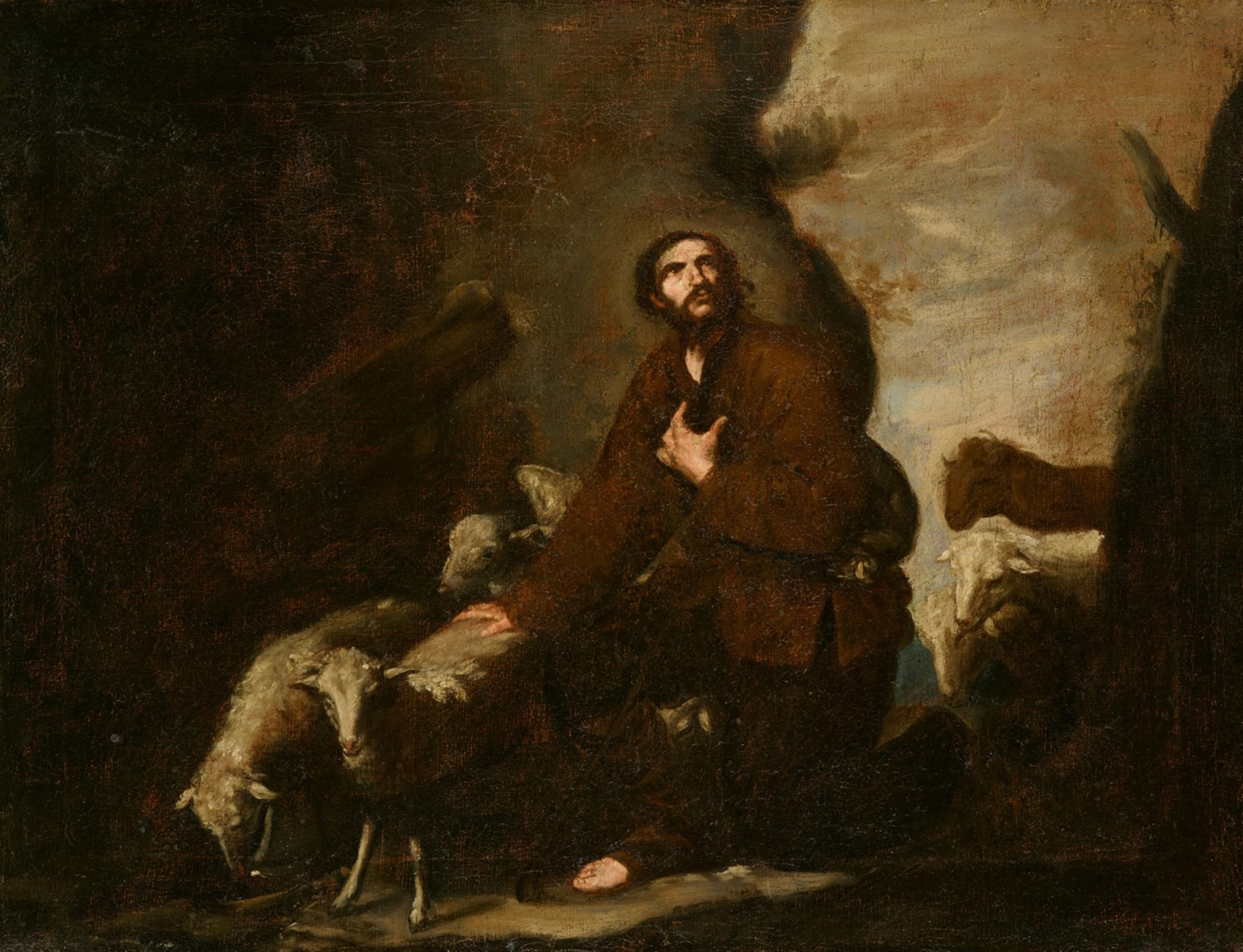 Jusepe de Ribera, Werkstatt - Jakob und die Schafherde - image-1
