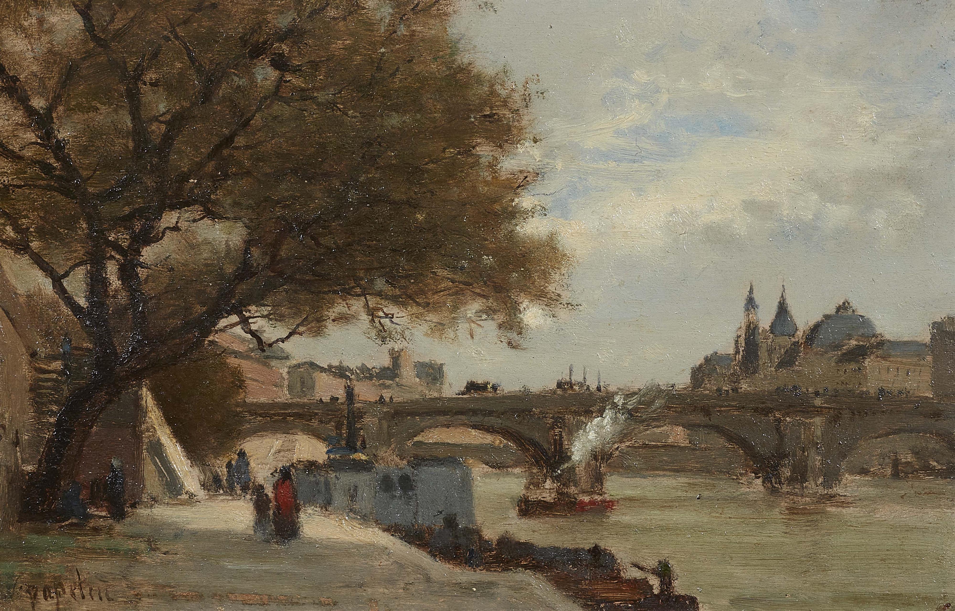 Victor de Papelen - The Seine in Paris - image-1