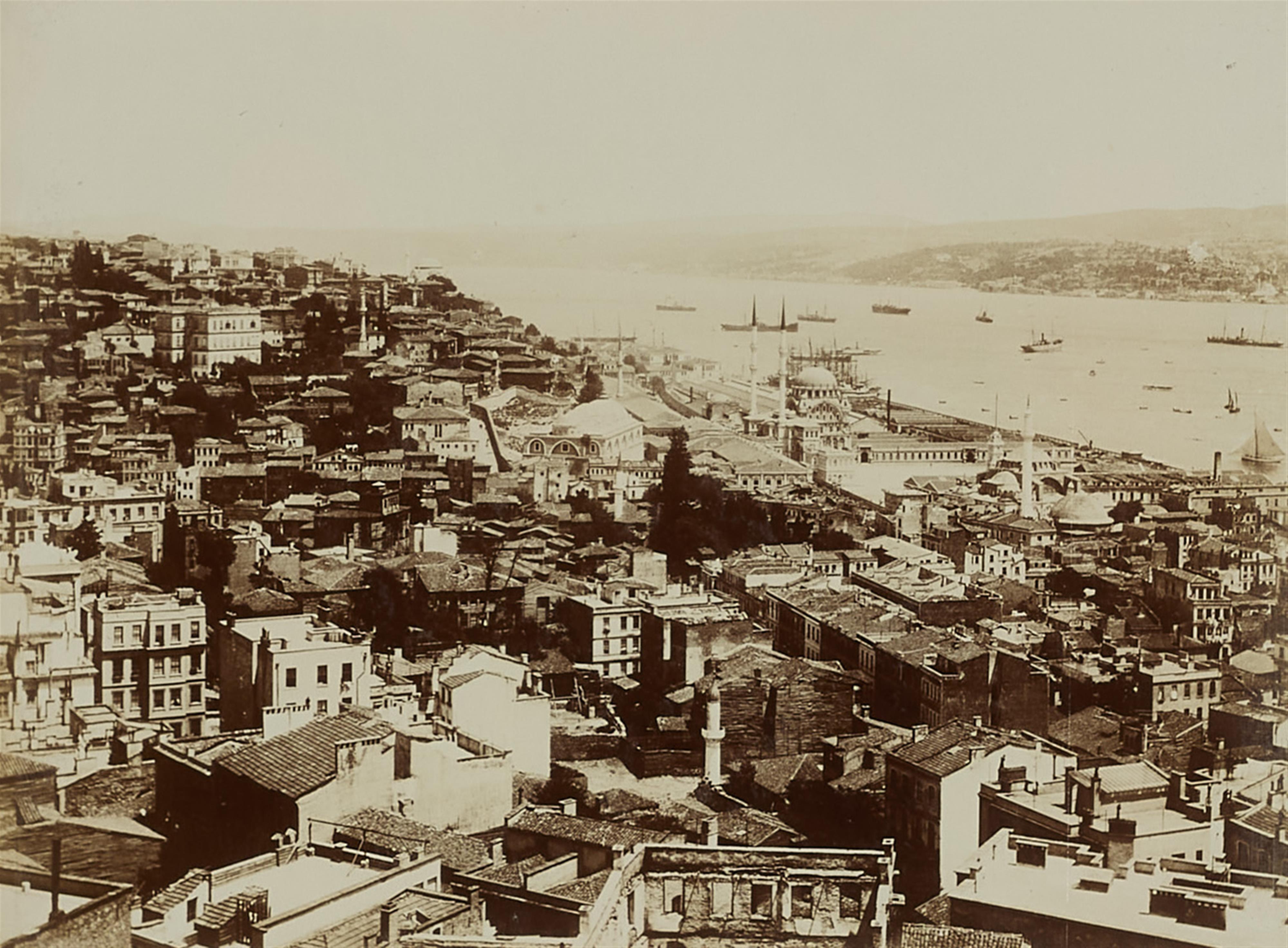 Jean Pascal Sébah - Panorama von Konstantinopel aufgenommen vom Galata-Turm - image-2