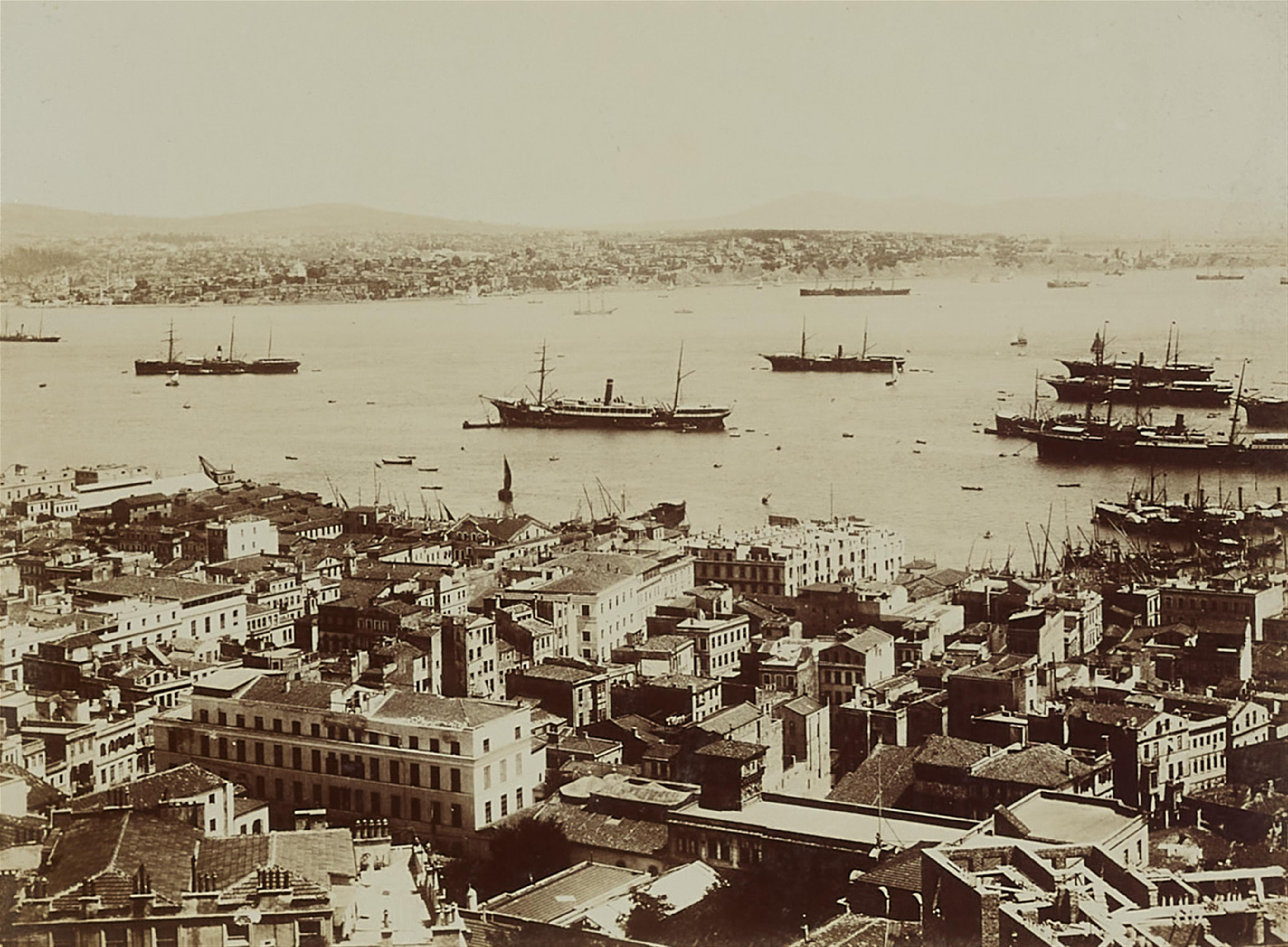 Jean Pascal Sébah - Panorama of Constantinople from the Galata Tower - image-3