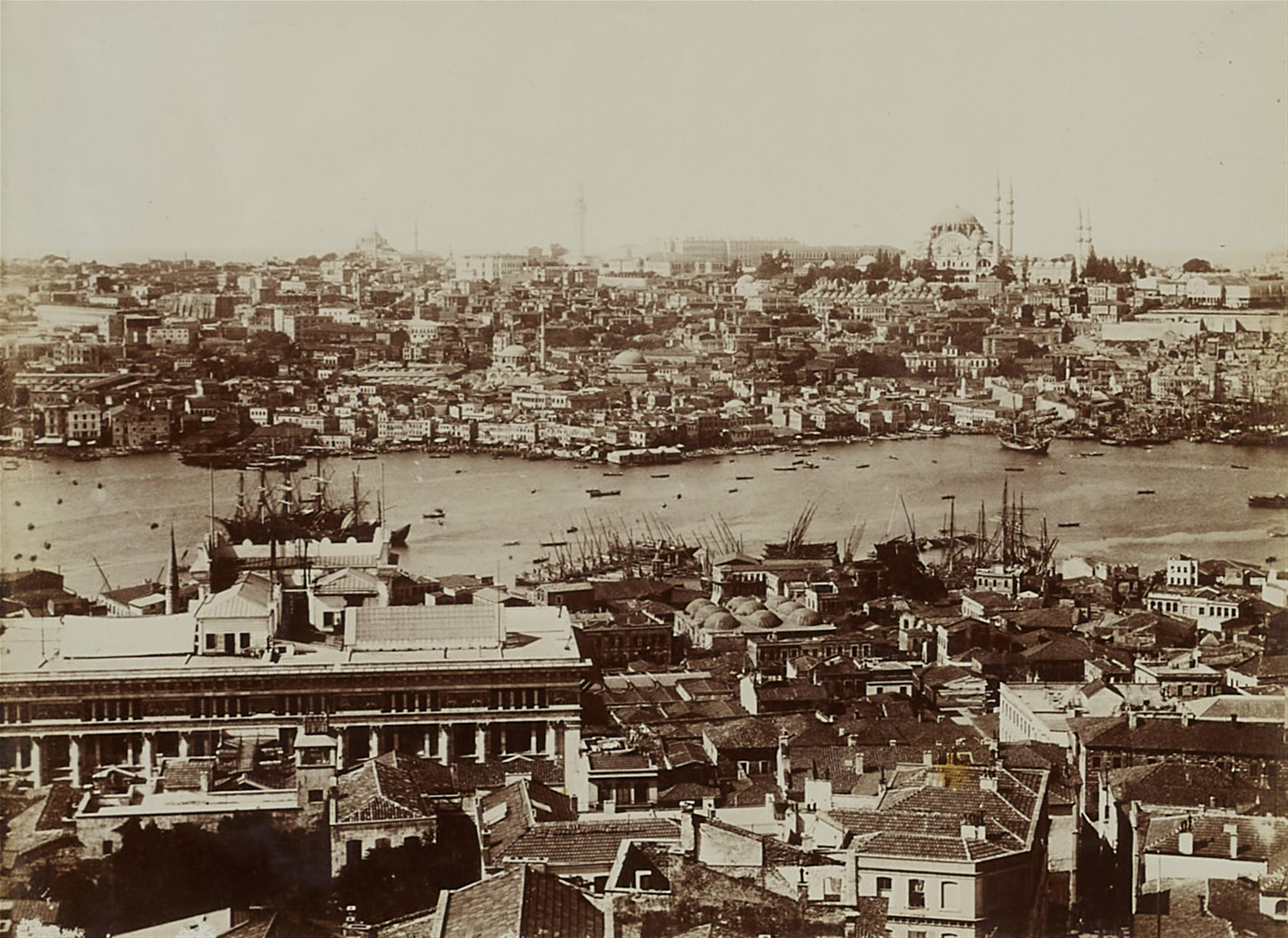 Jean Pascal Sébah - Panorama von Konstantinopel aufgenommen vom Galata-Turm - image-6