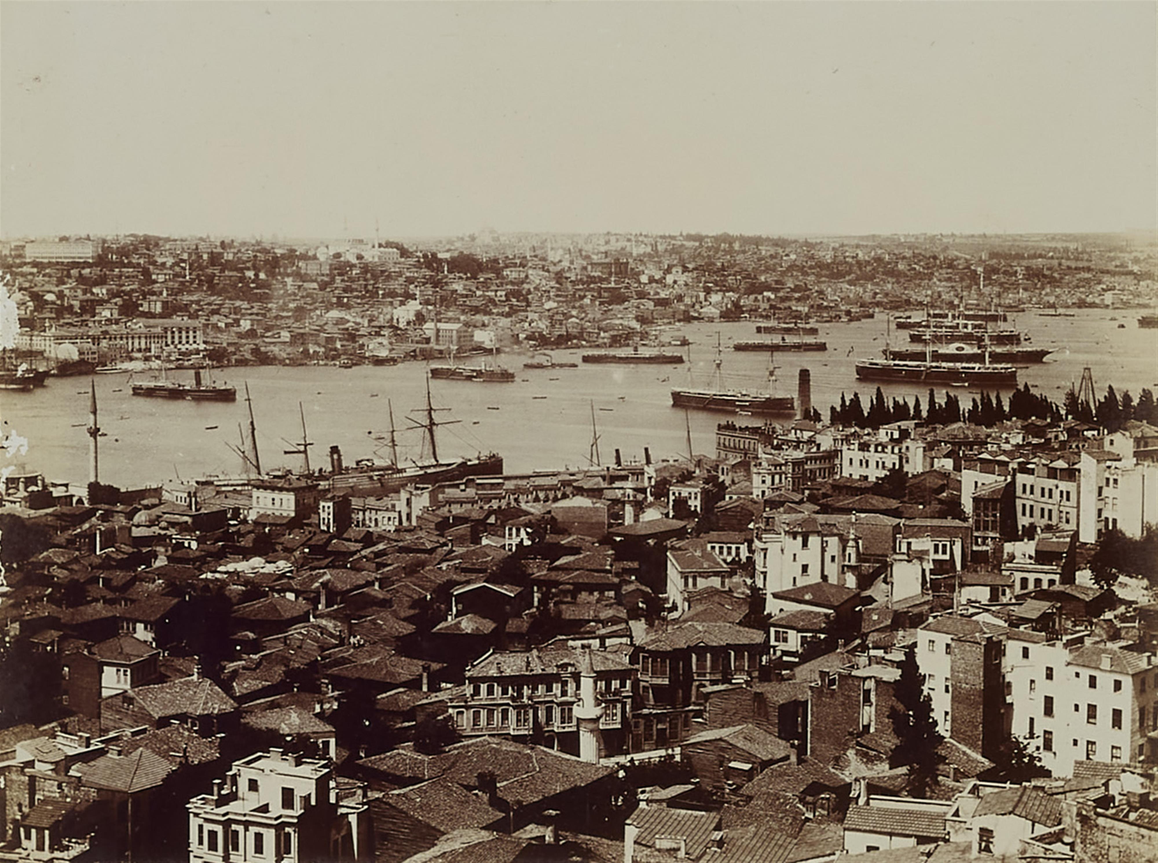 Jean Pascal Sébah - Panorama of Constantinople from the Galata Tower - image-8