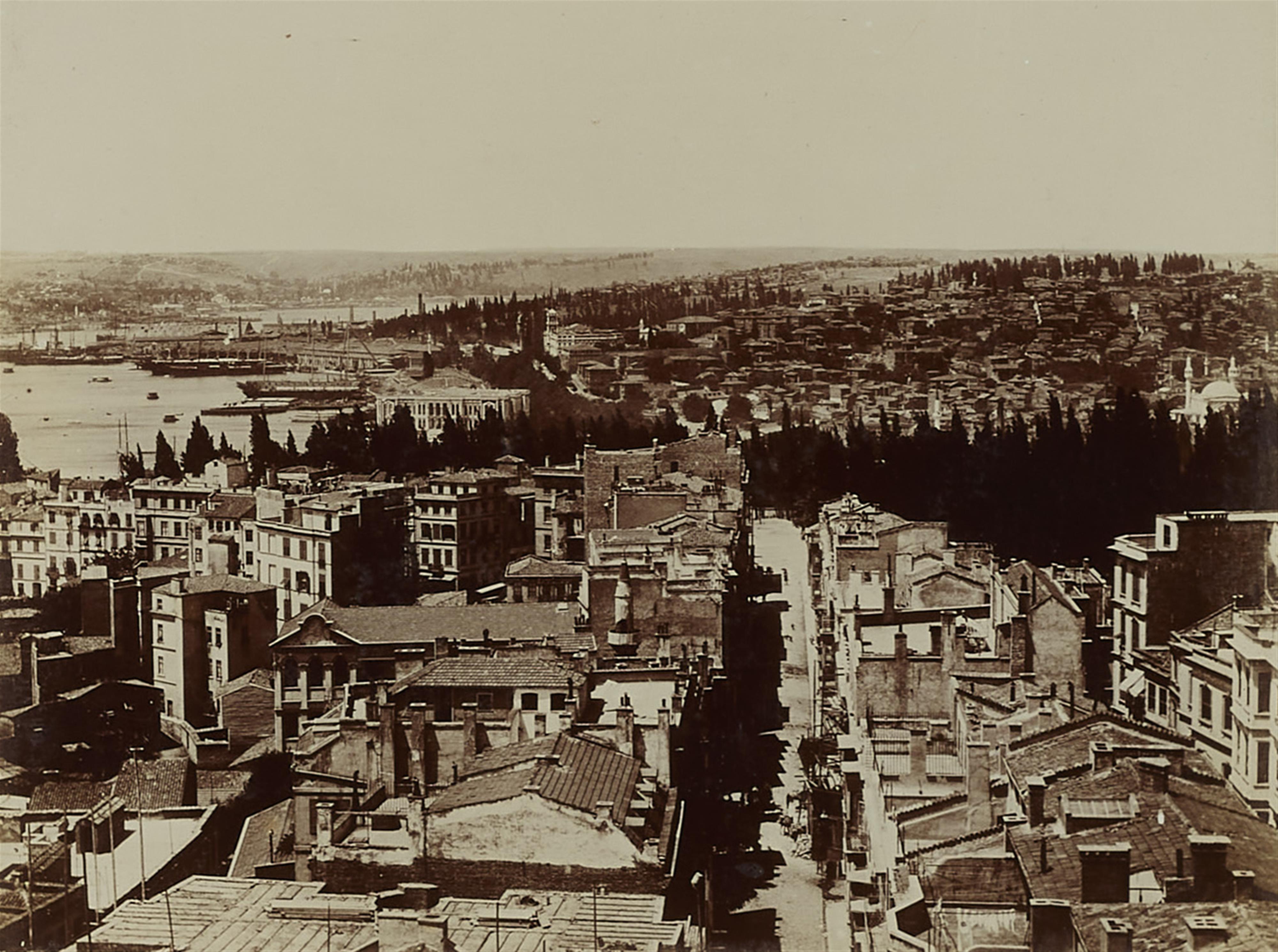 Jean Pascal Sébah - Panorama von Konstantinopel aufgenommen vom Galata-Turm - image-9