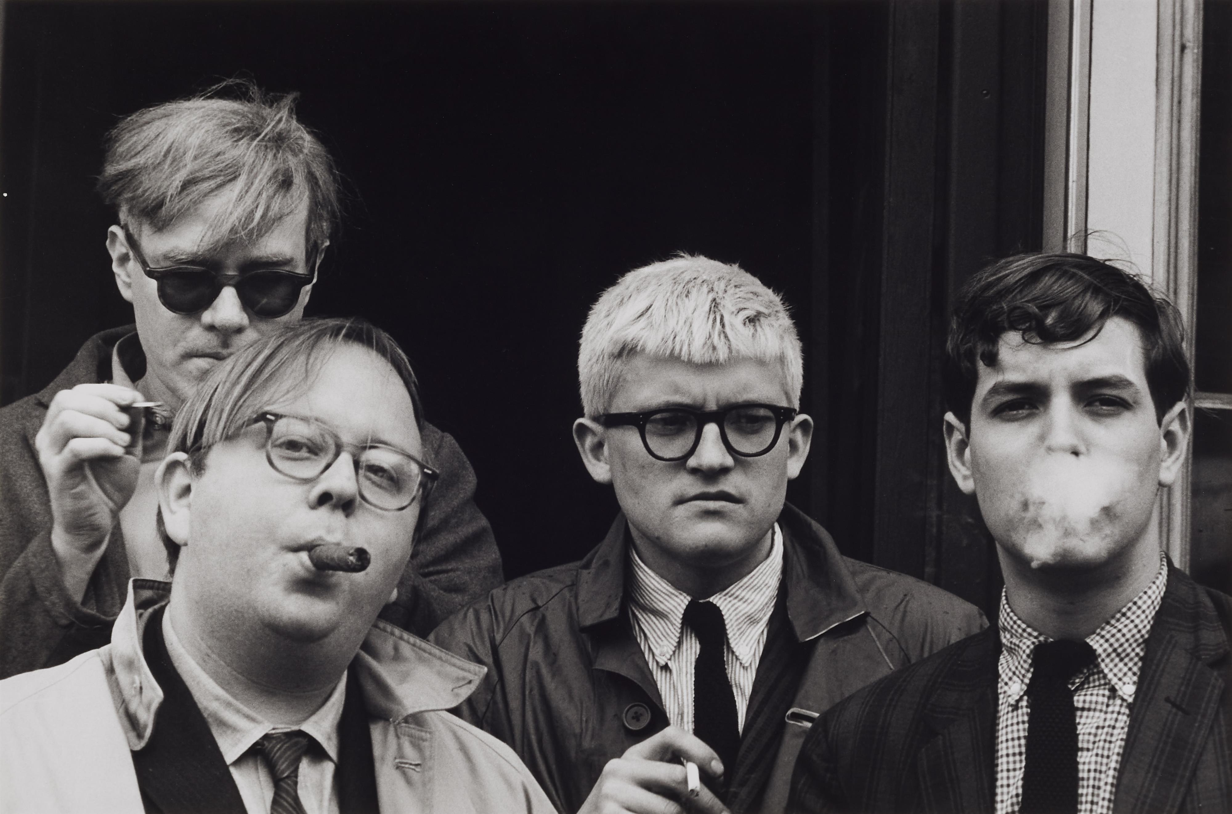 Dennis Hopper - Andy Warhol, Henry Geldzahler, David Hockney and David Goodman - image-1