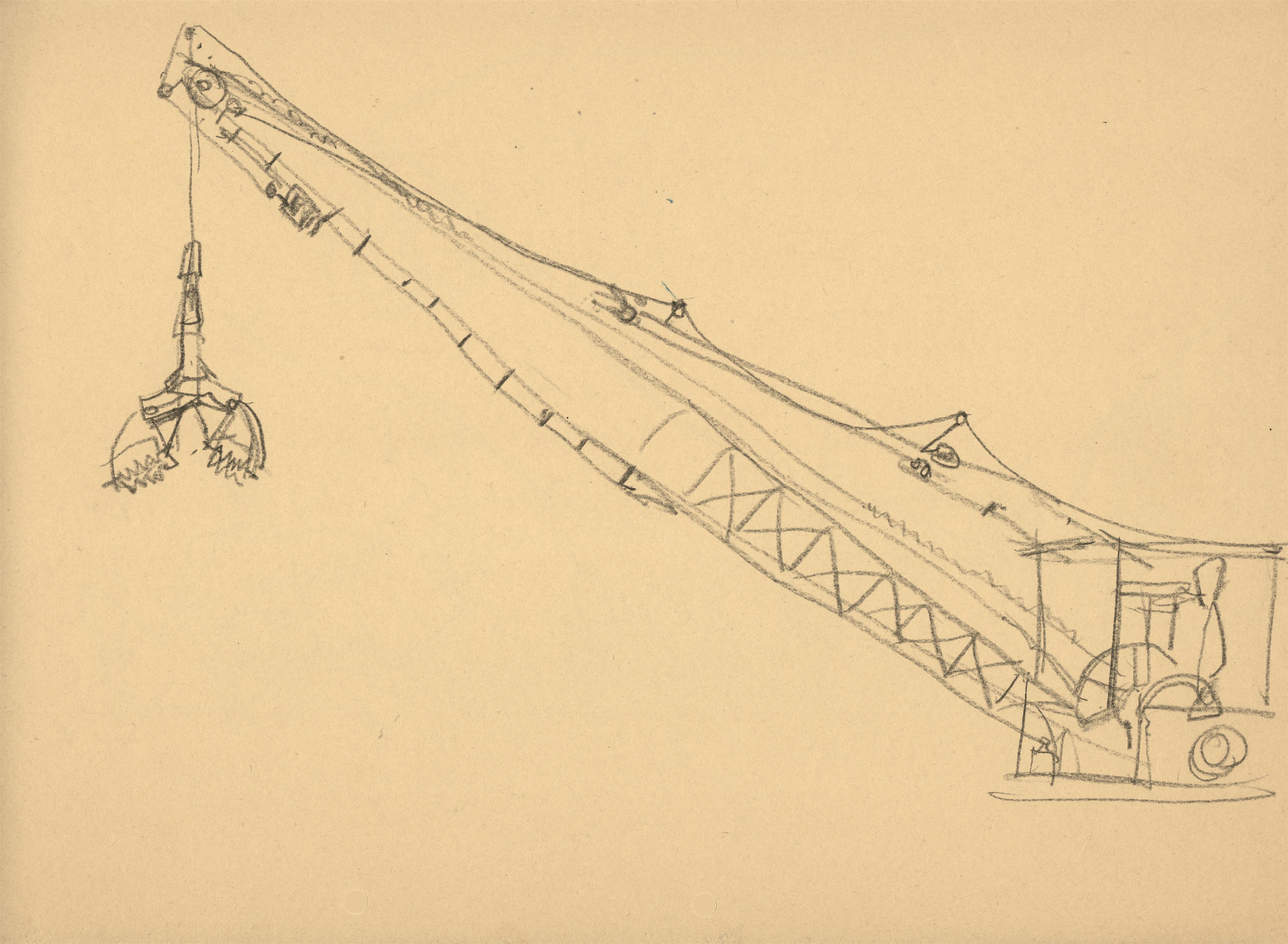 Lyonel Feininger - 4 doble-sided sketches for 'An der Seine, Paris' - image-7
